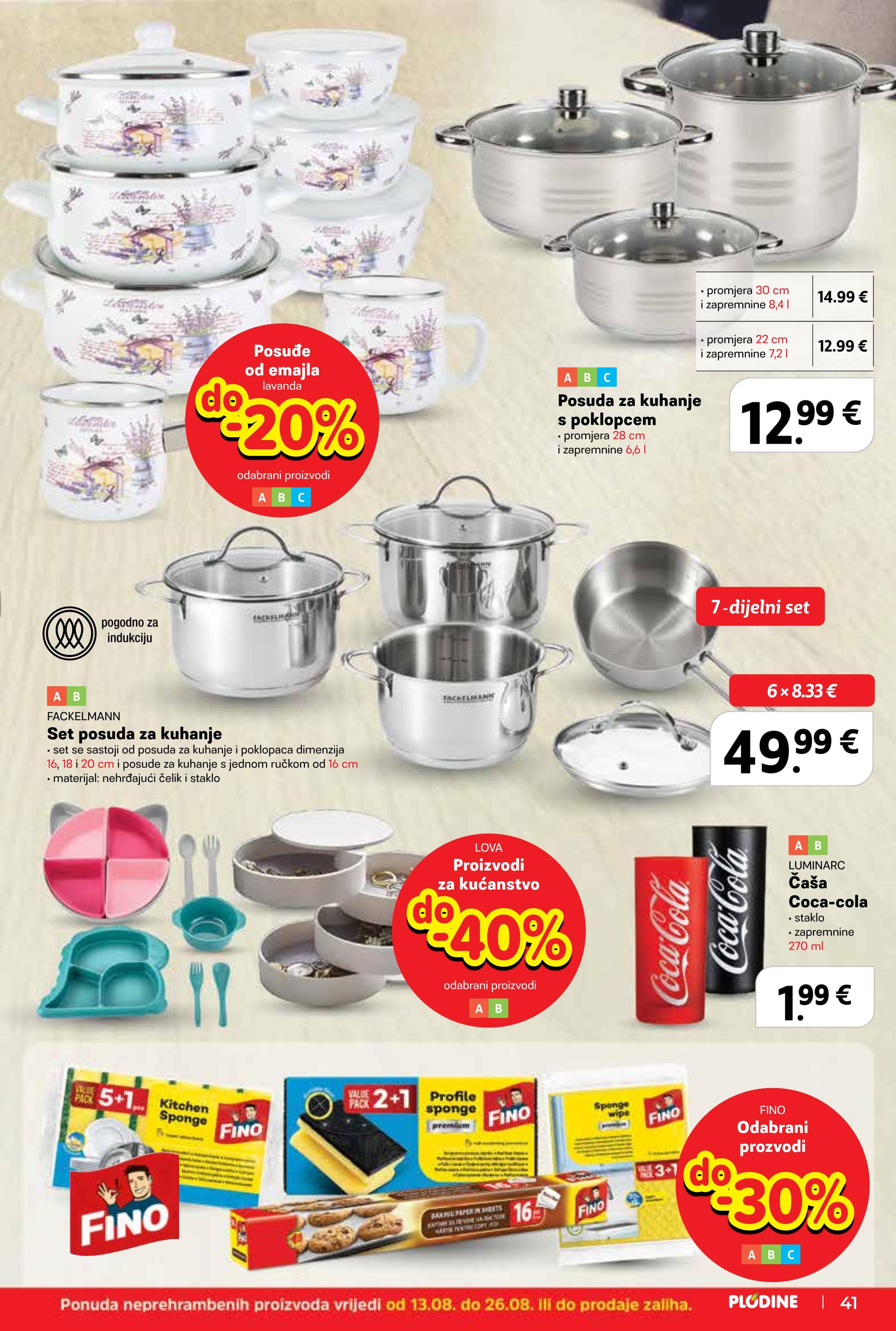 Page from catalog: Akcijska ponuda