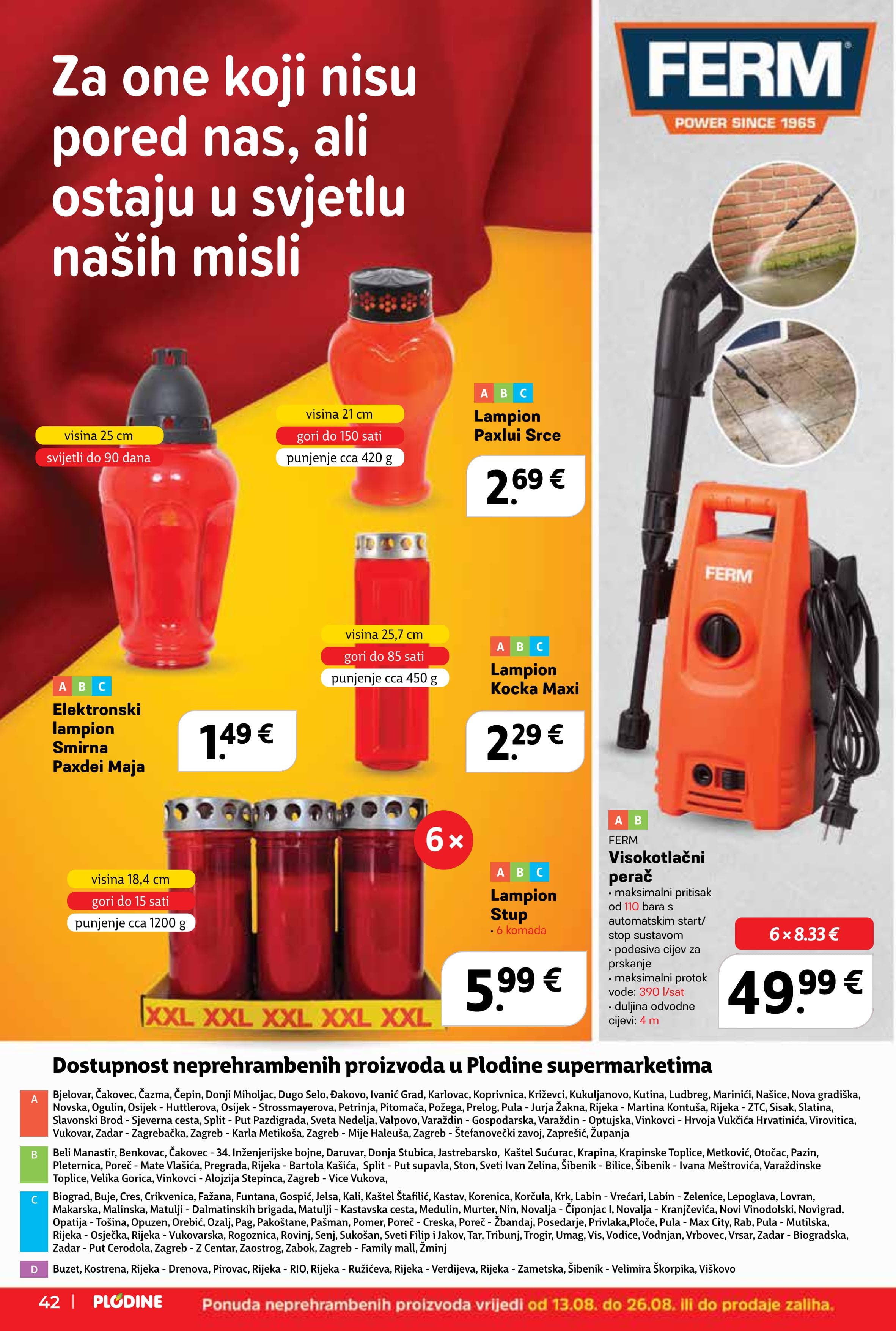 Page from catalog: Akcijska ponuda