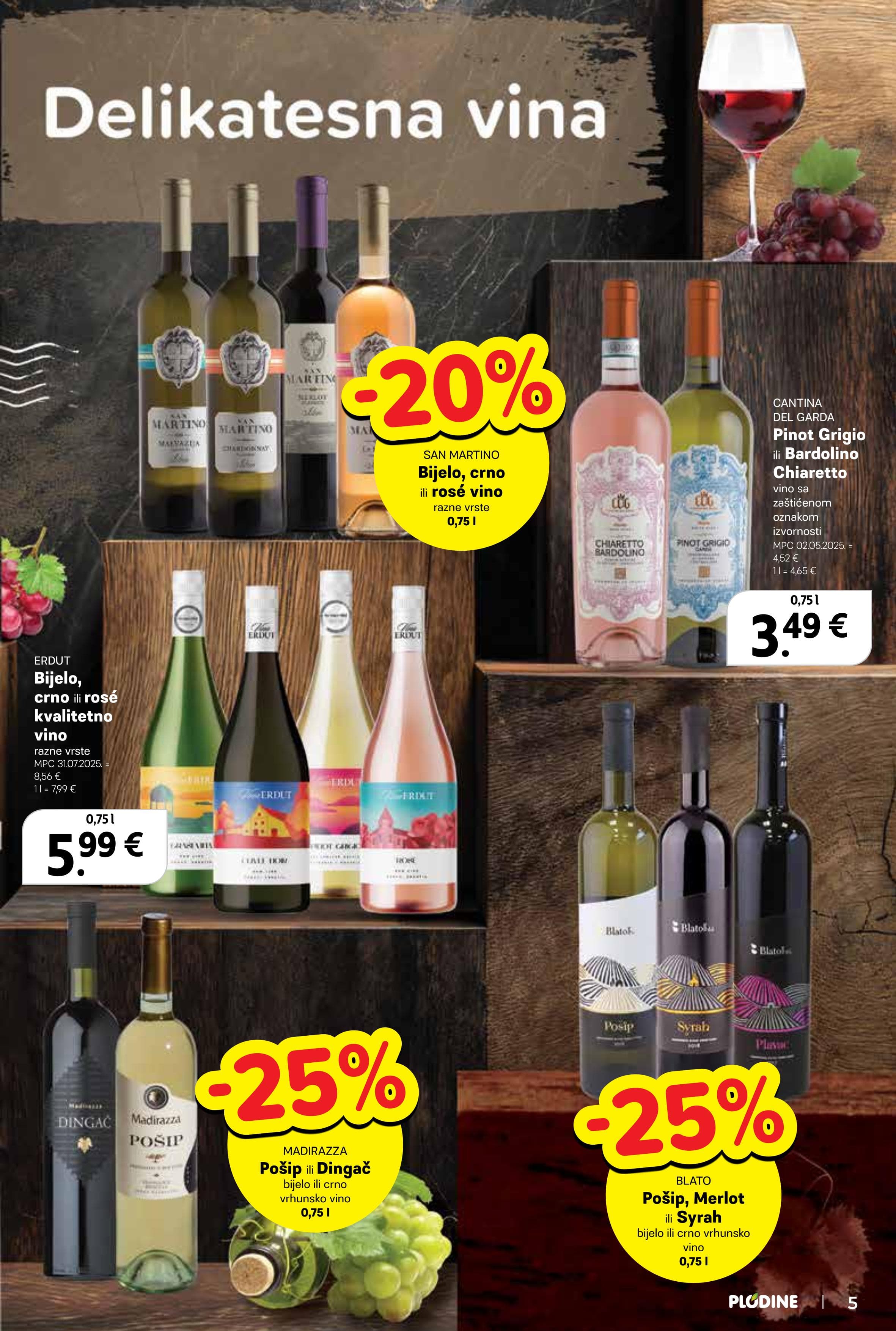 Page from catalog: Akcijska ponuda