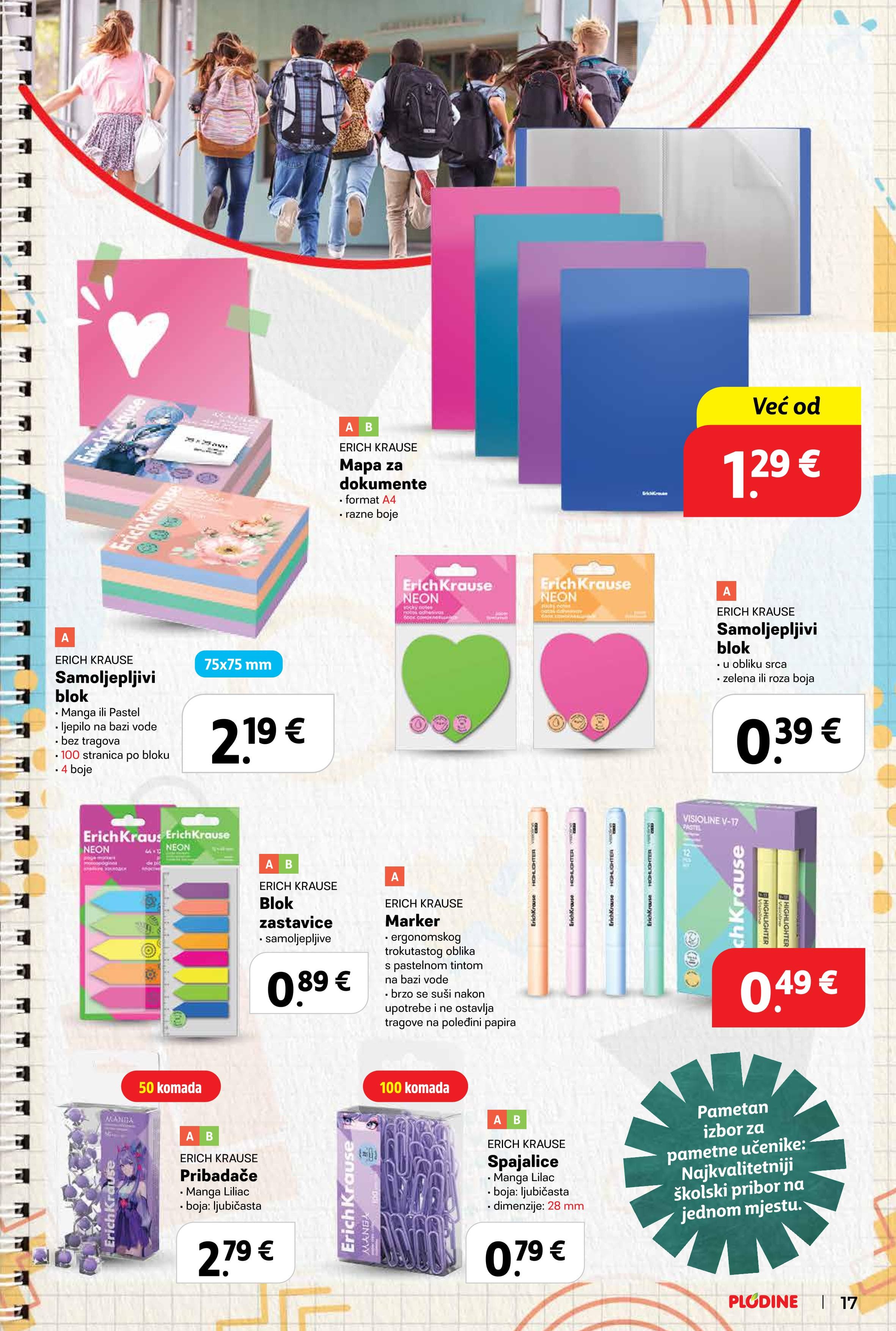 Page from catalog: Škola