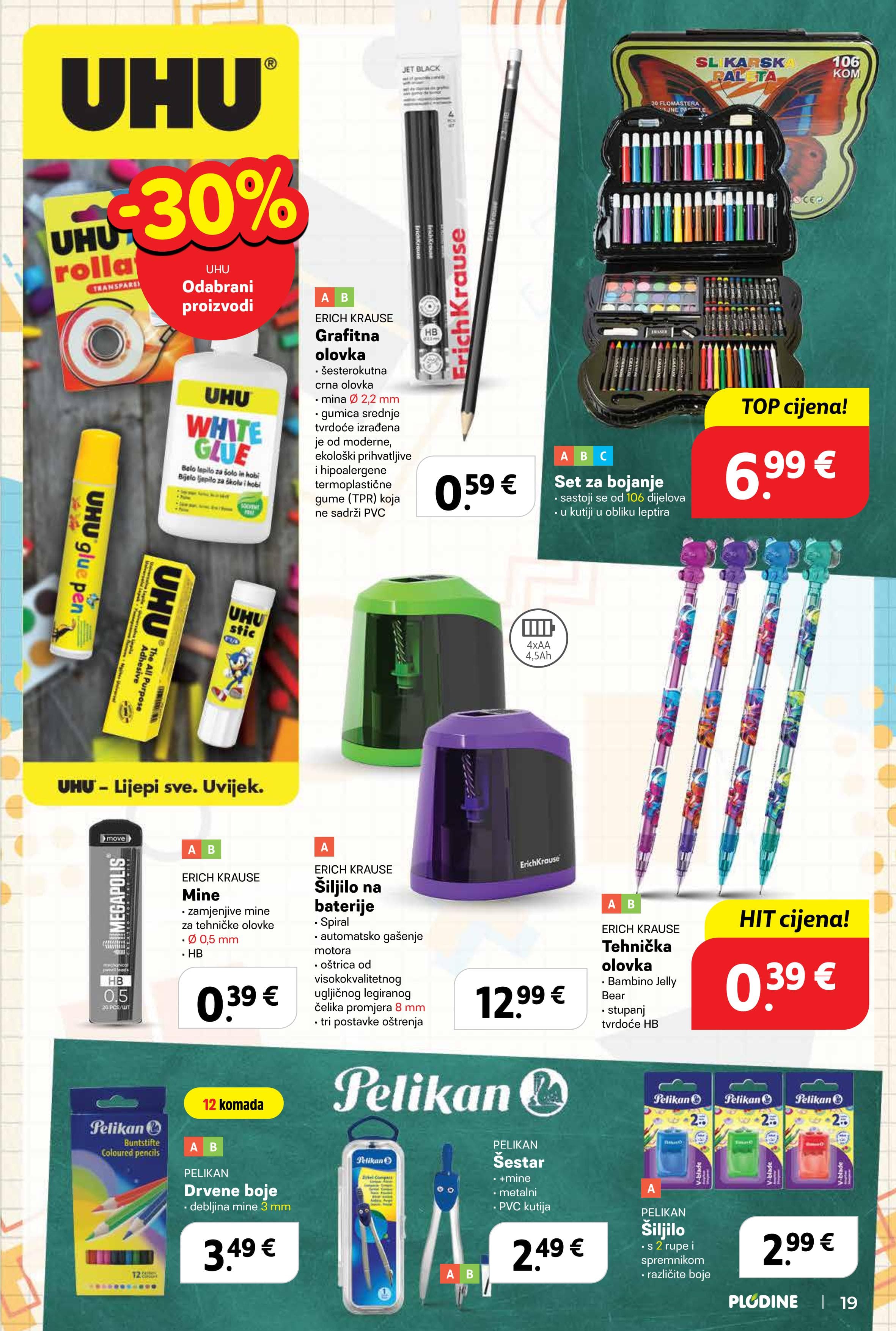 Page from catalog: Škola