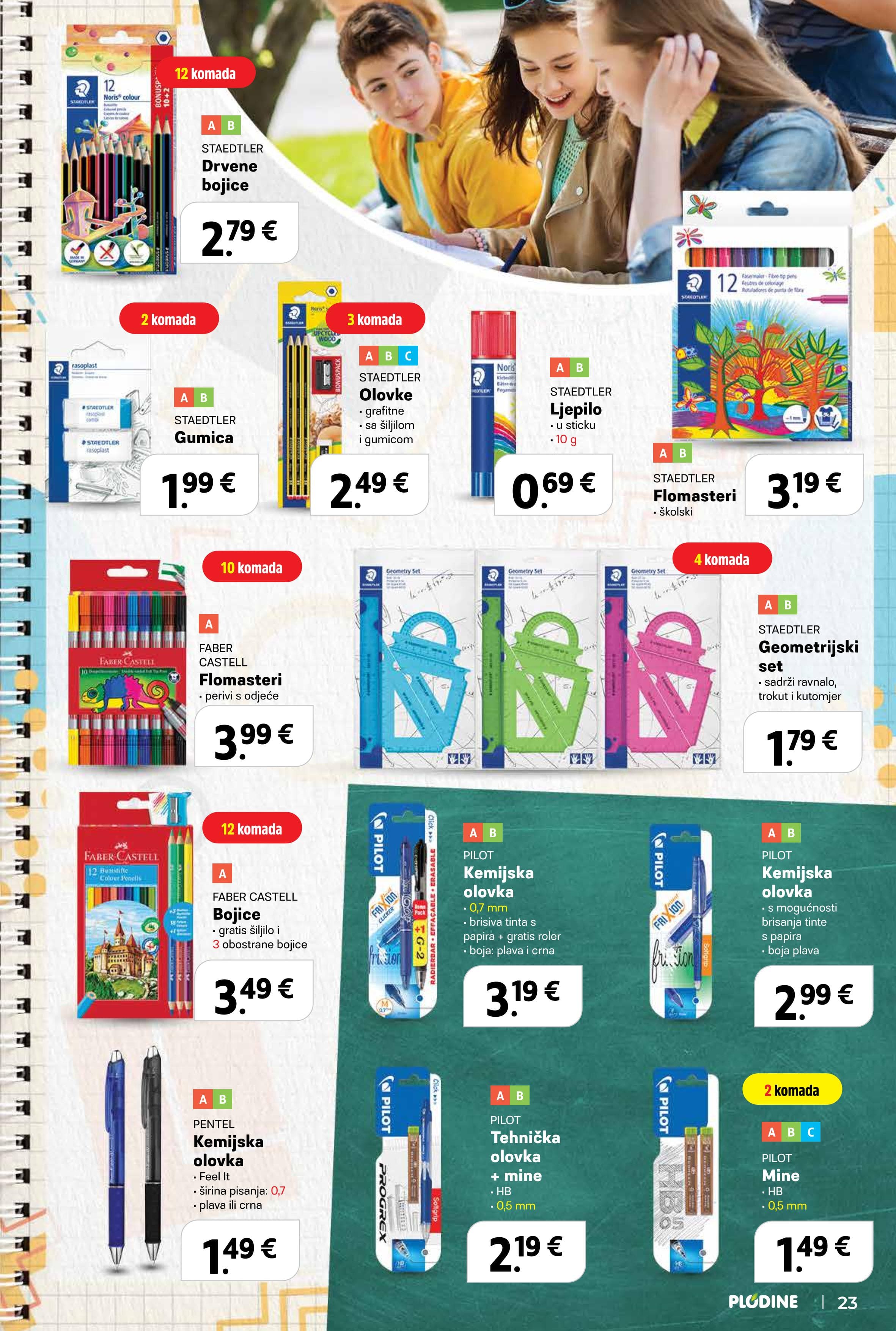 Page from catalog: Škola