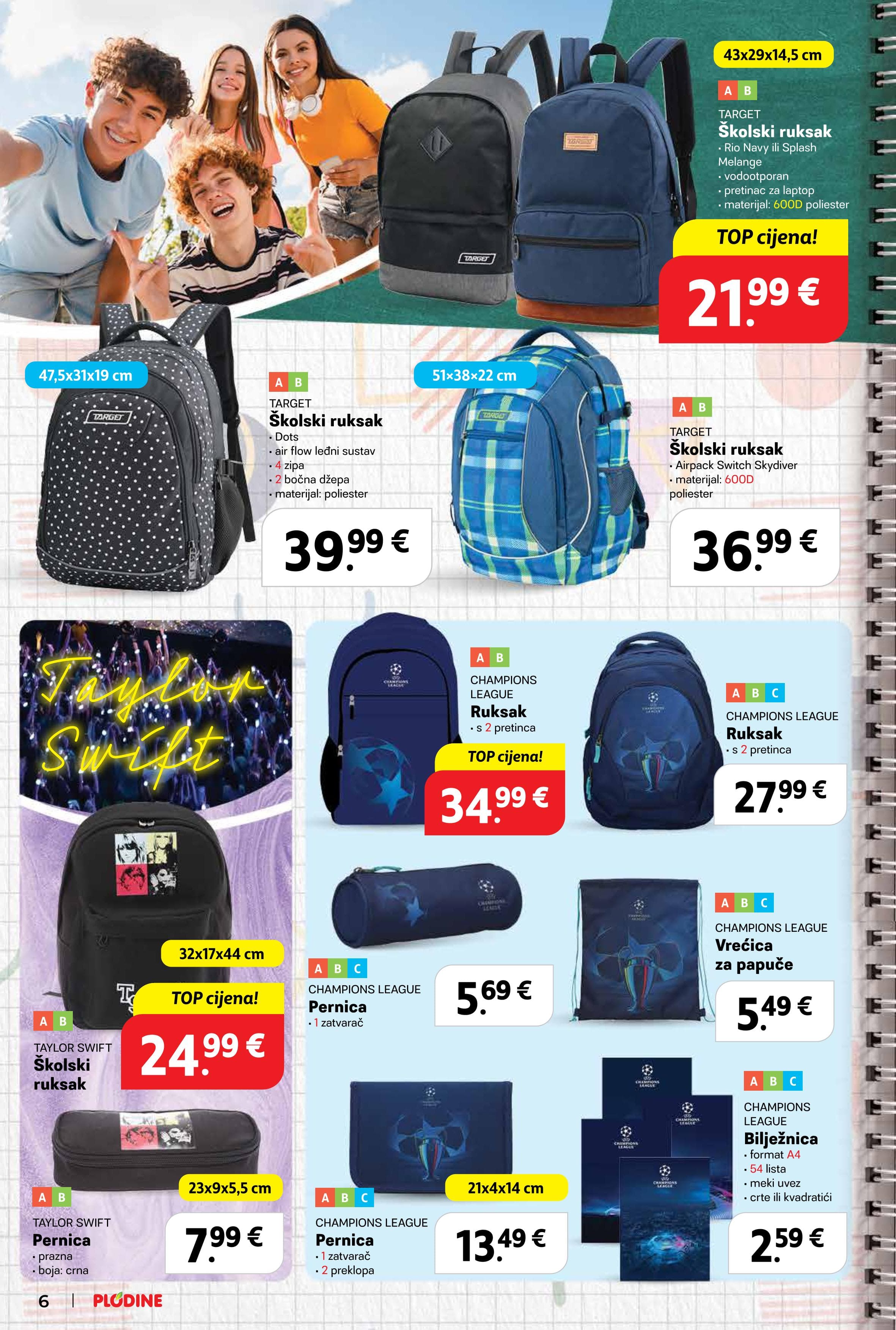 Page from catalog: Škola
