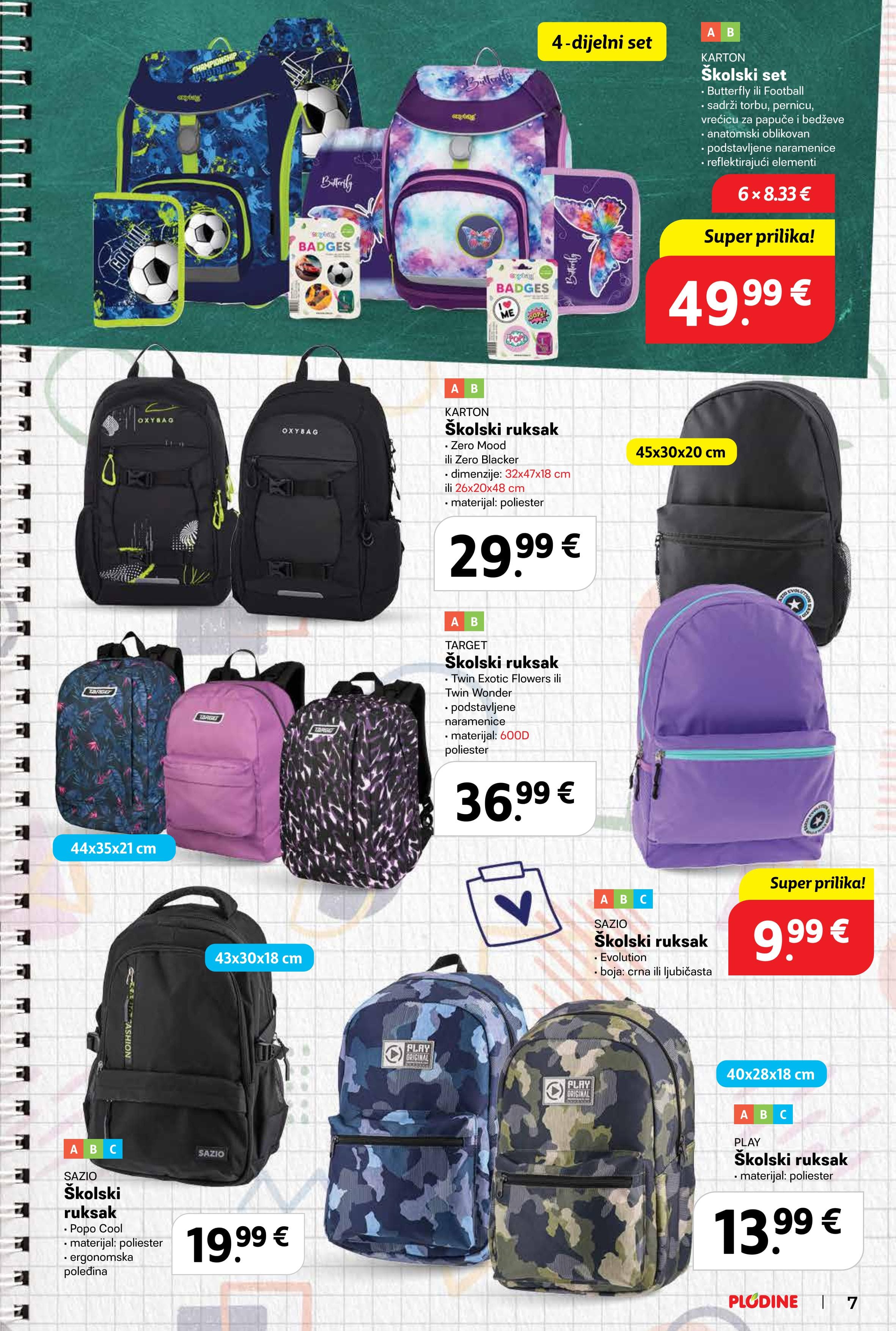 Page from catalog: Škola