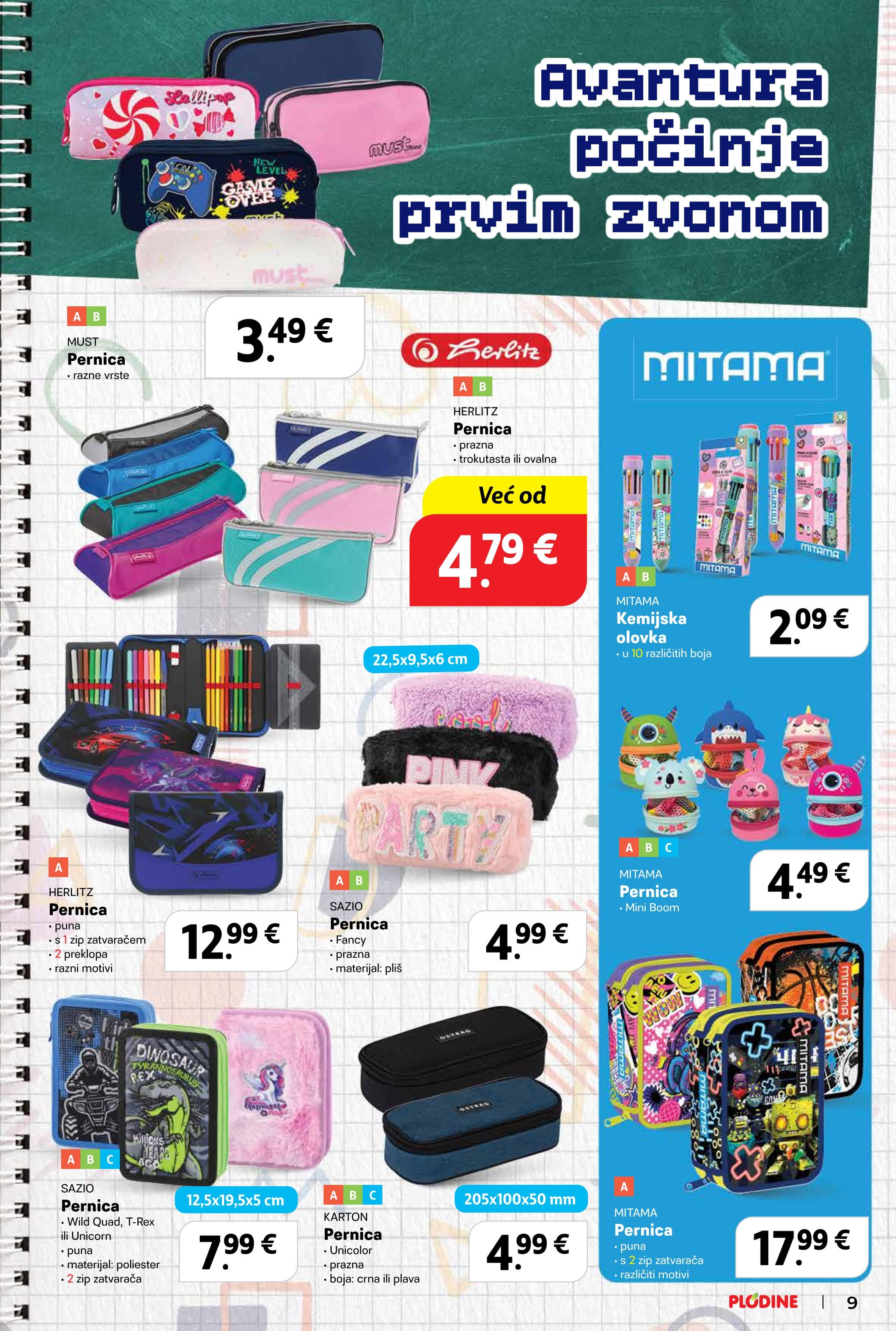 Page from catalog: Škola