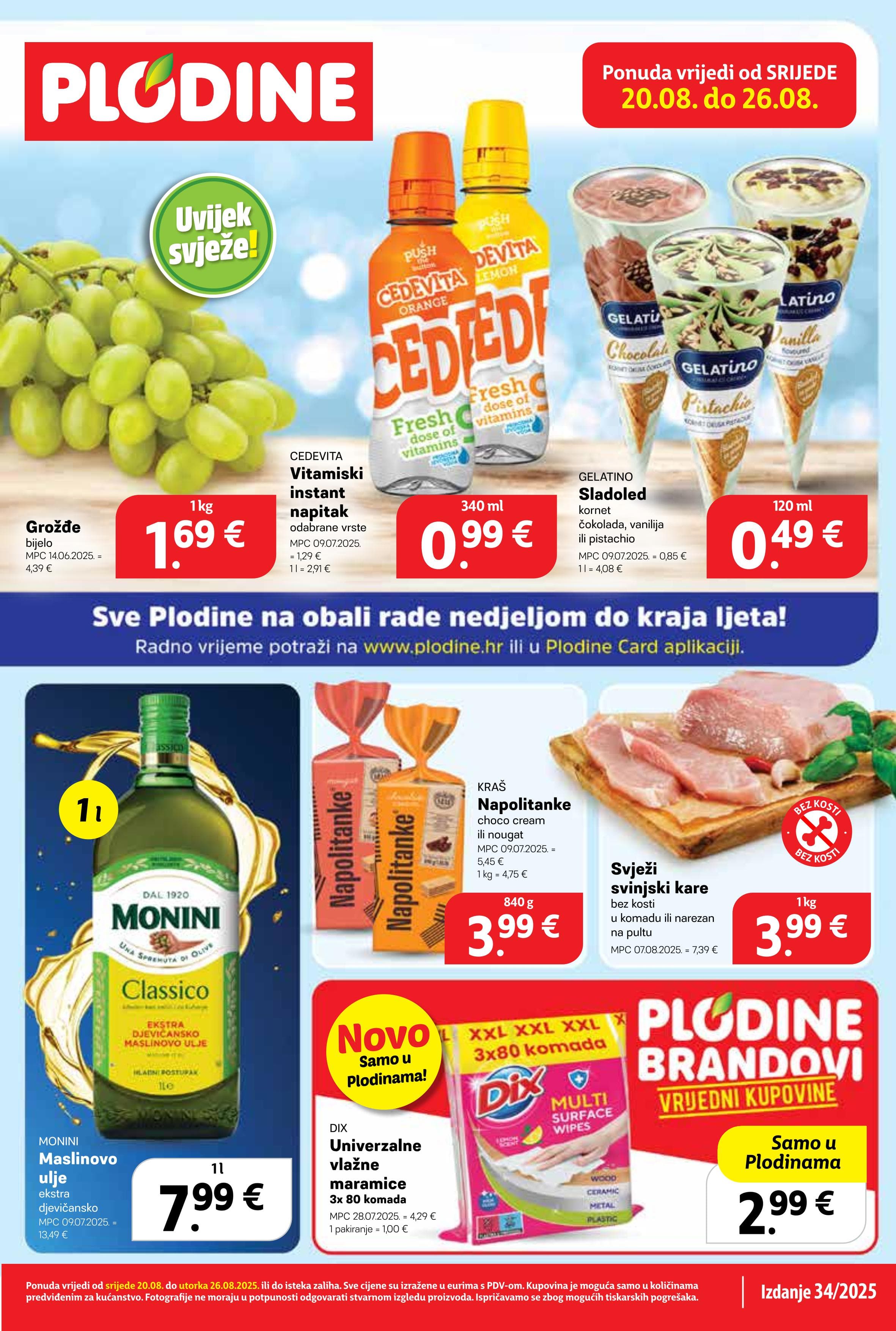Page from catalog: Akcijska ponuda