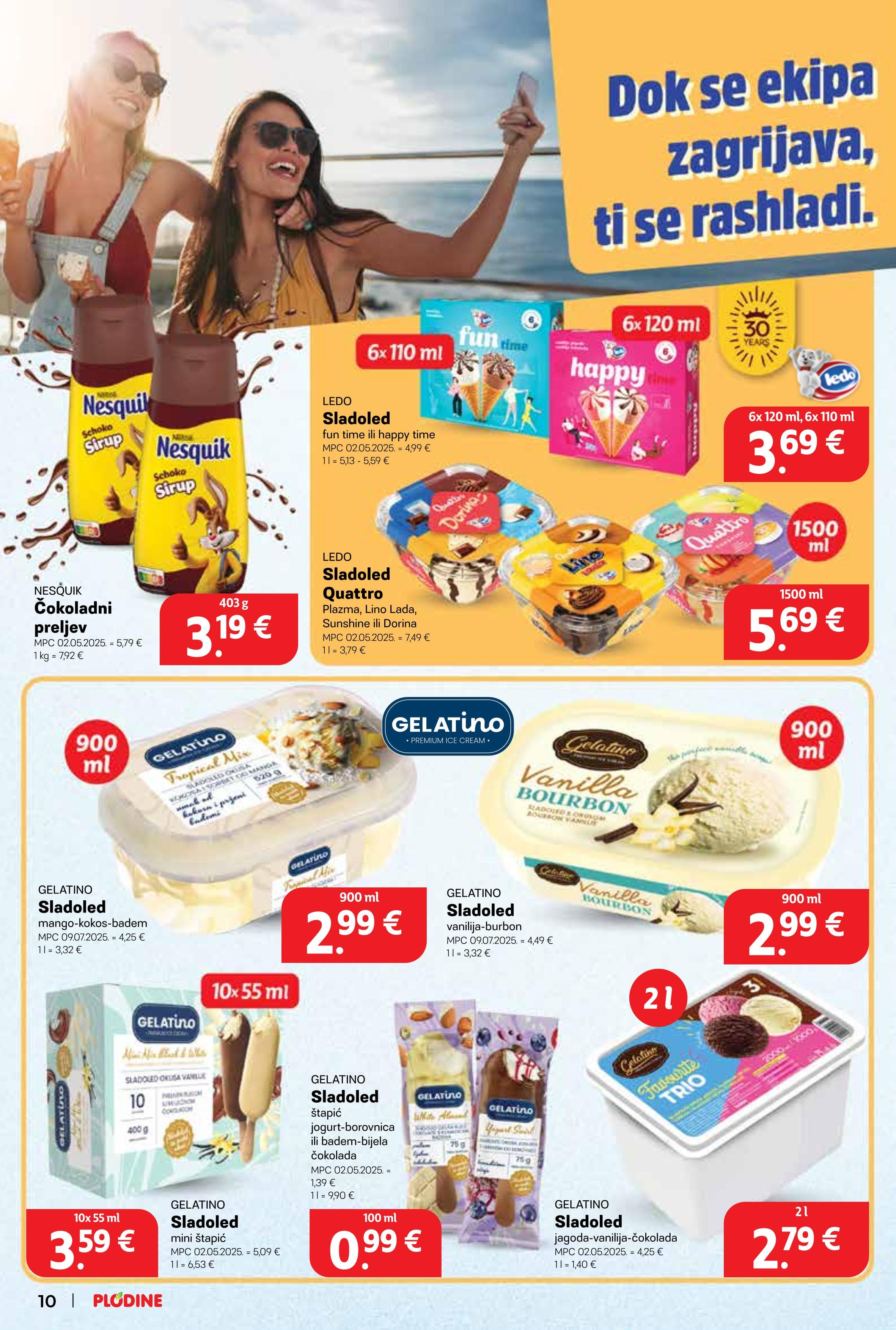 Page from catalog: Akcijska ponuda