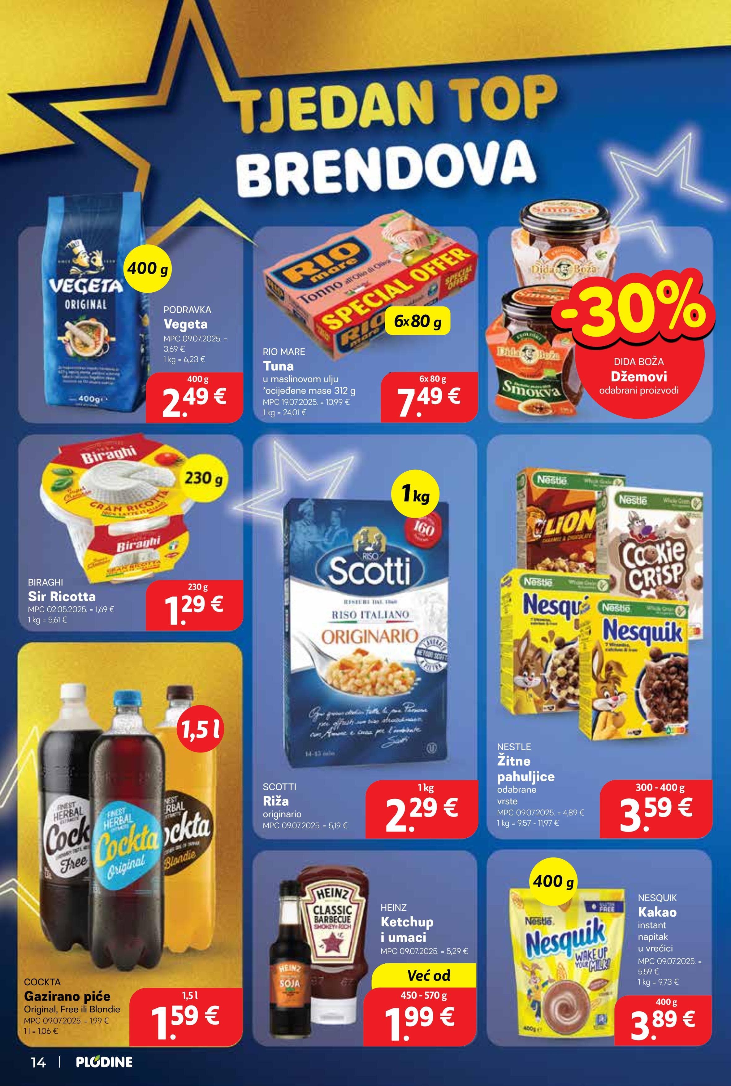 Page from catalog: Akcijska ponuda