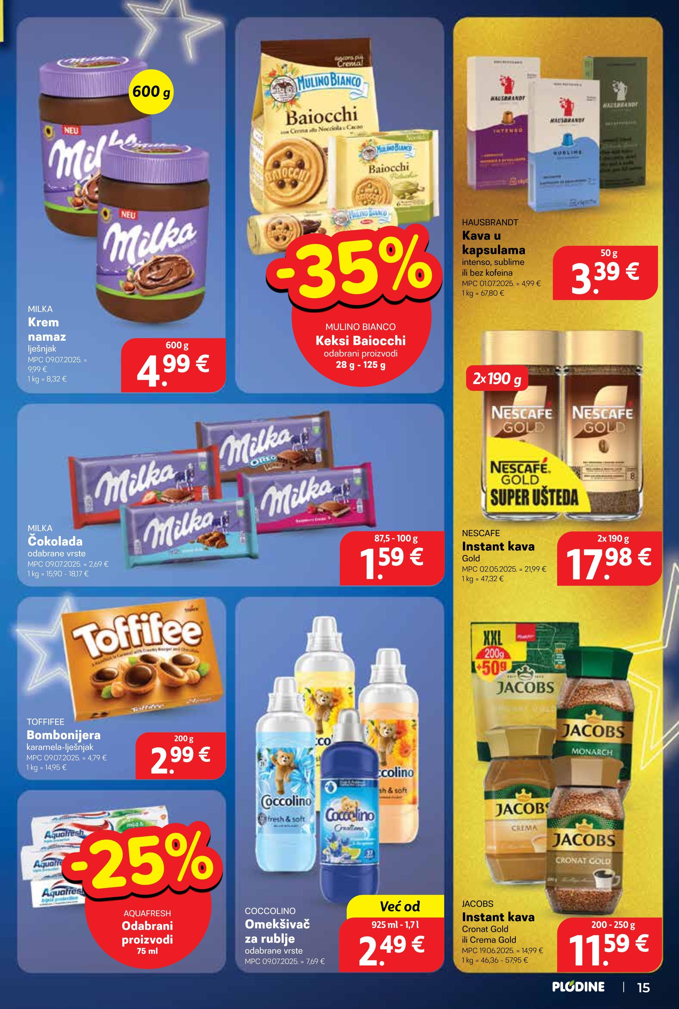 Page from catalog: Akcijska ponuda