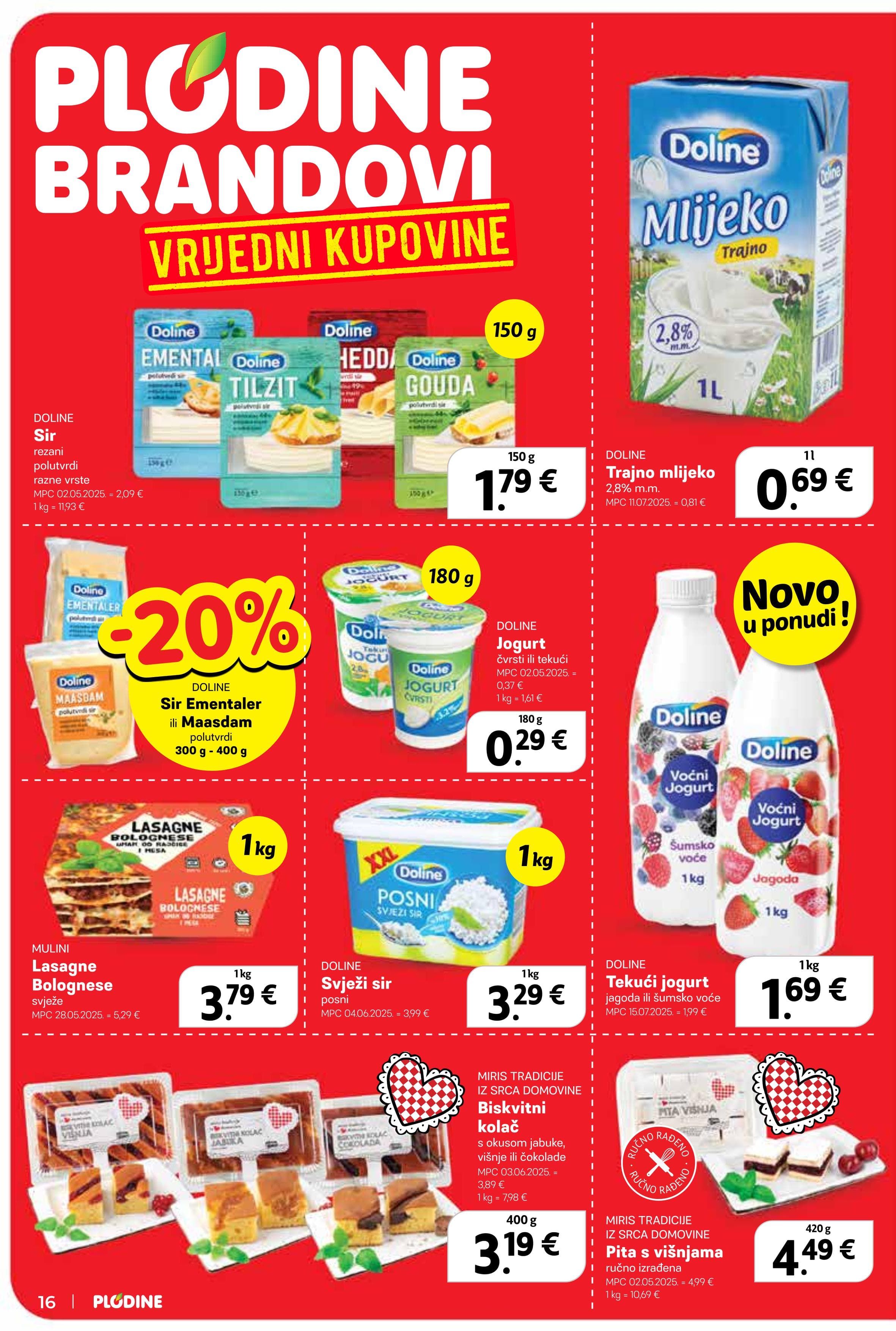 Page from catalog: Akcijska ponuda