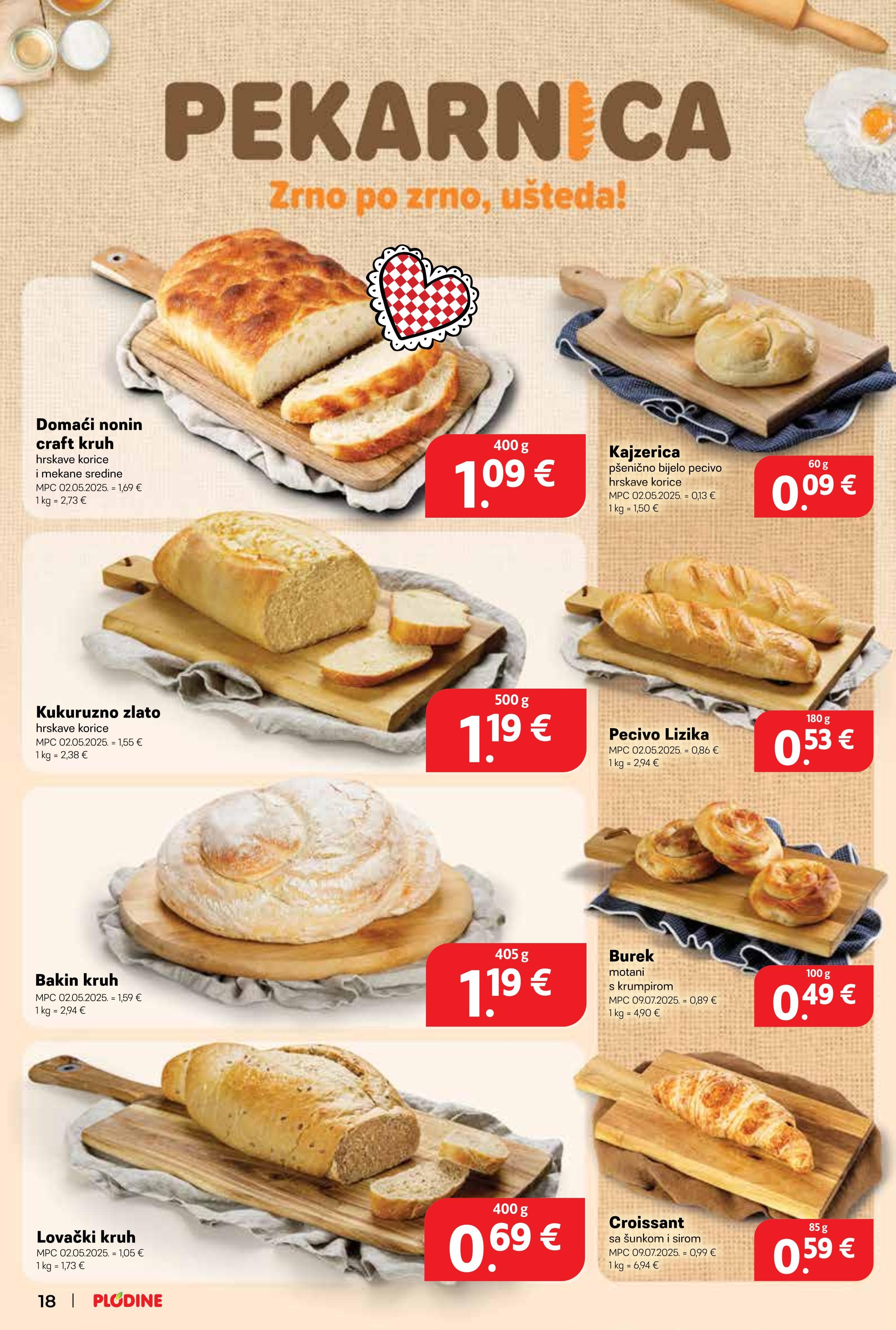 Page from catalog: Akcijska ponuda