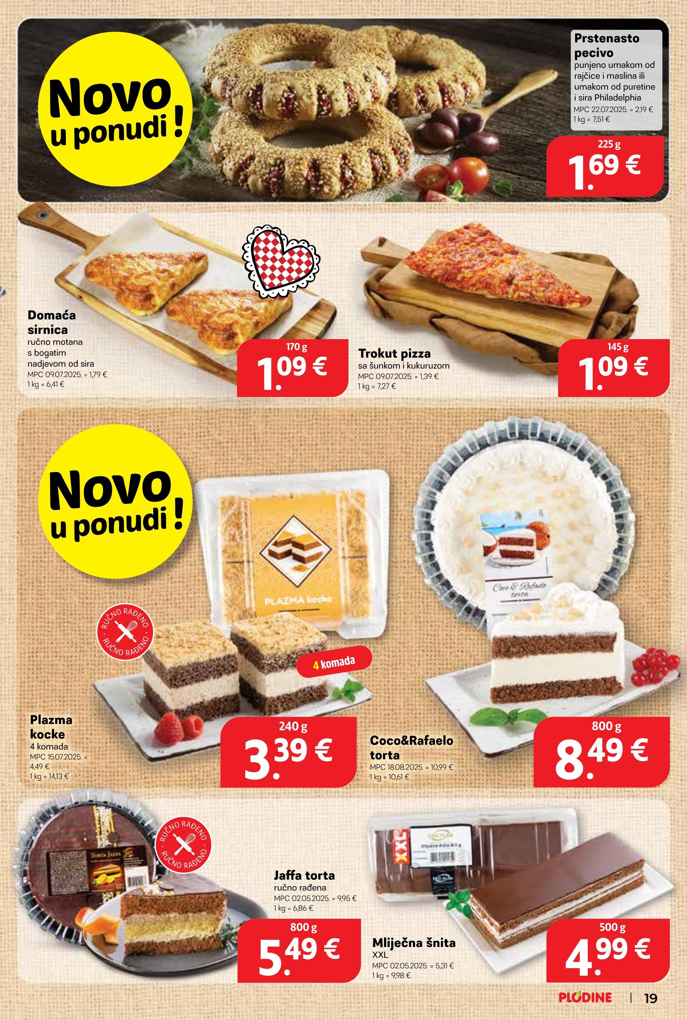 Page from catalog: Akcijska ponuda