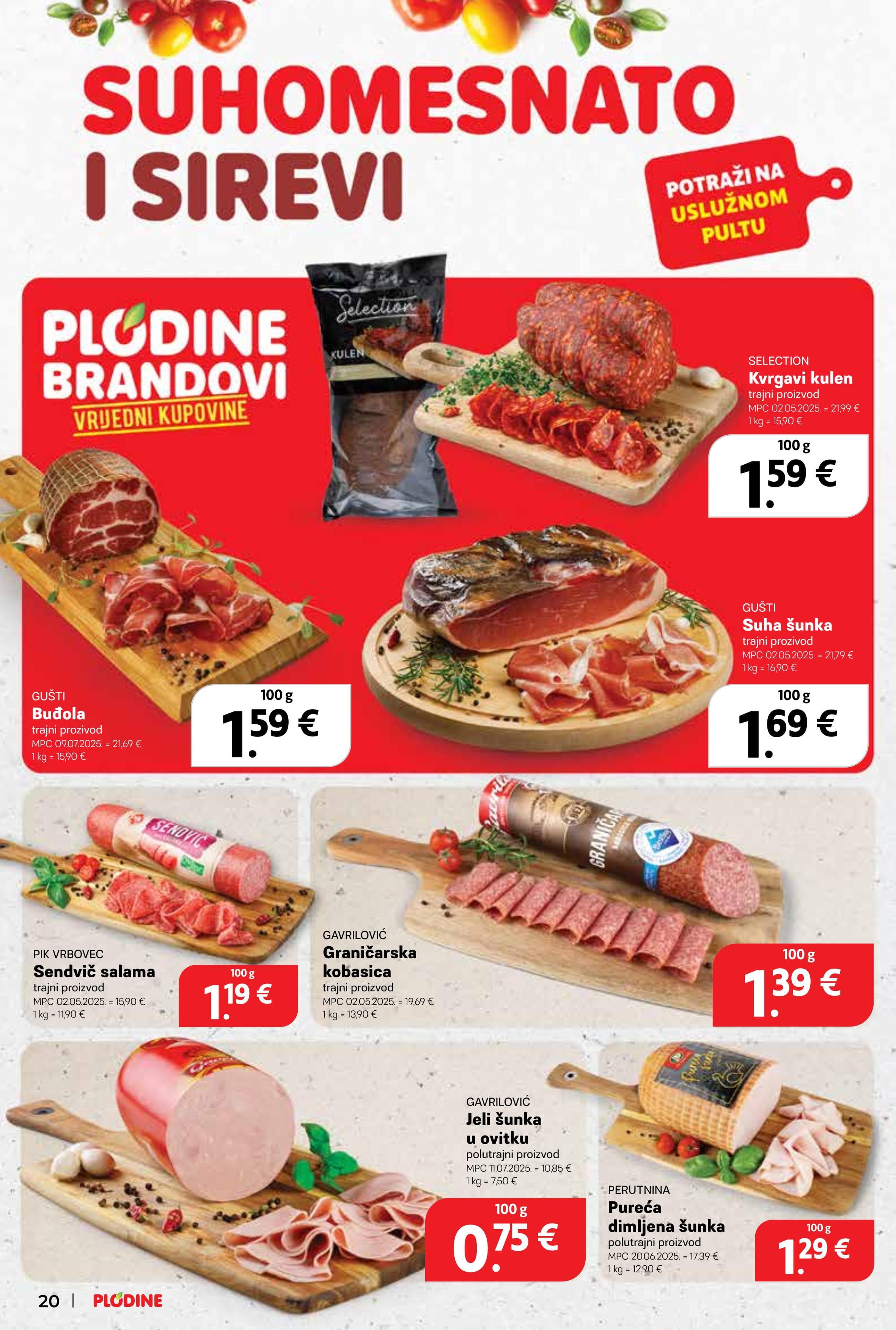 Page from catalog: Akcijska ponuda