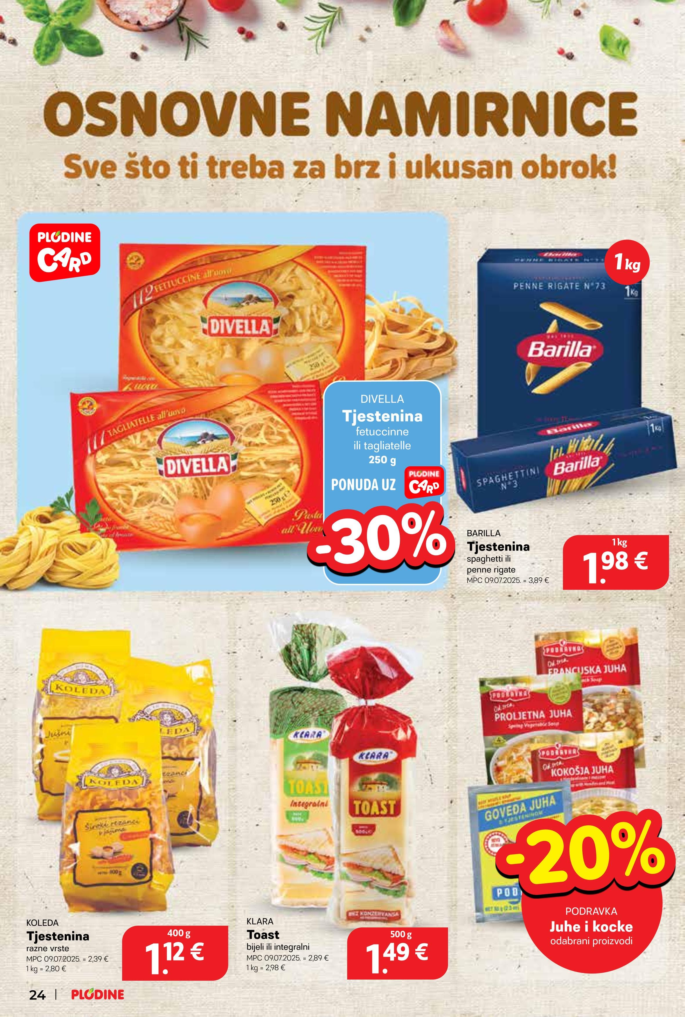 Page from catalog: Akcijska ponuda