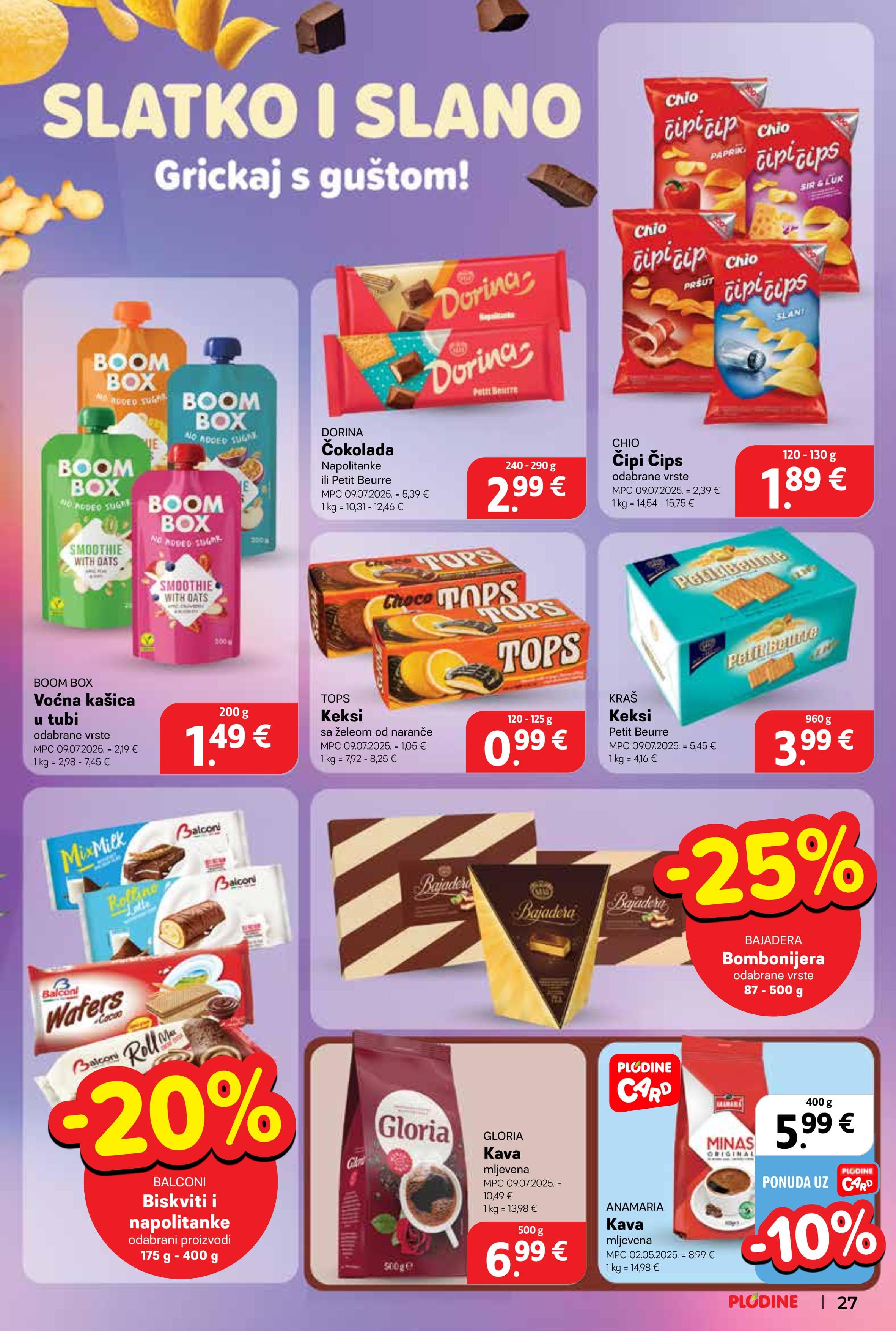 Page from catalog: Akcijska ponuda