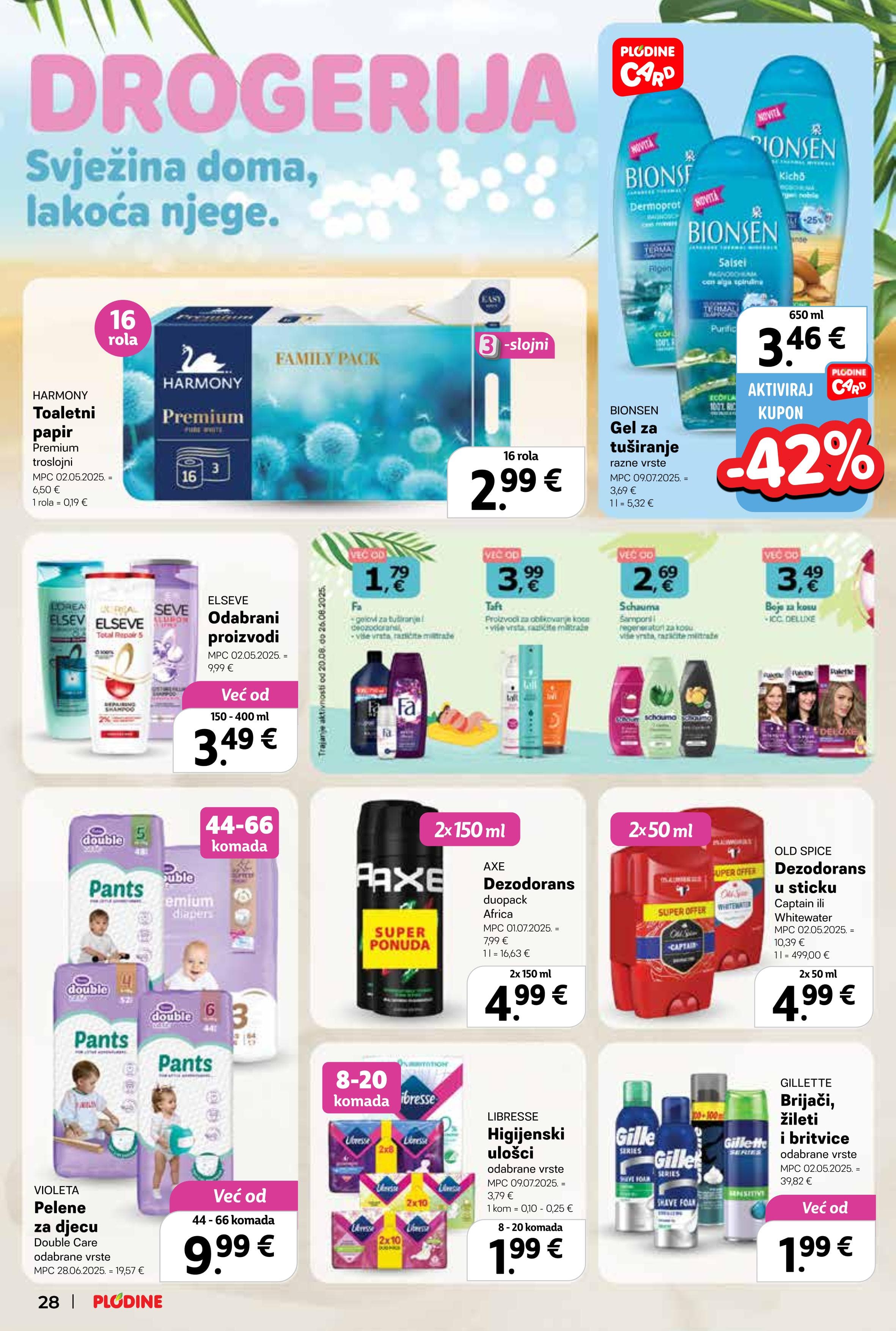 Page from catalog: Akcijska ponuda