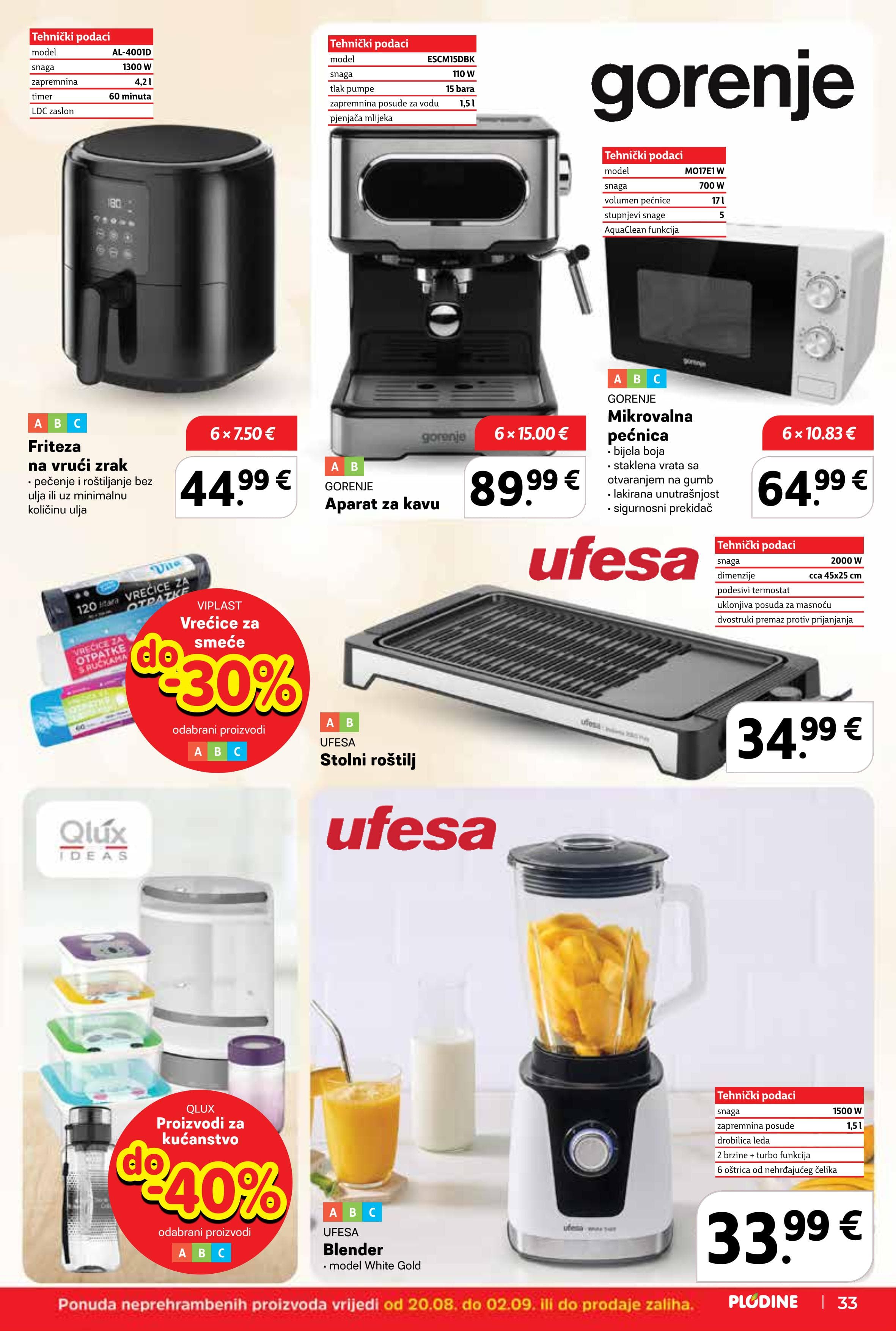 Page from catalog: Akcijska ponuda