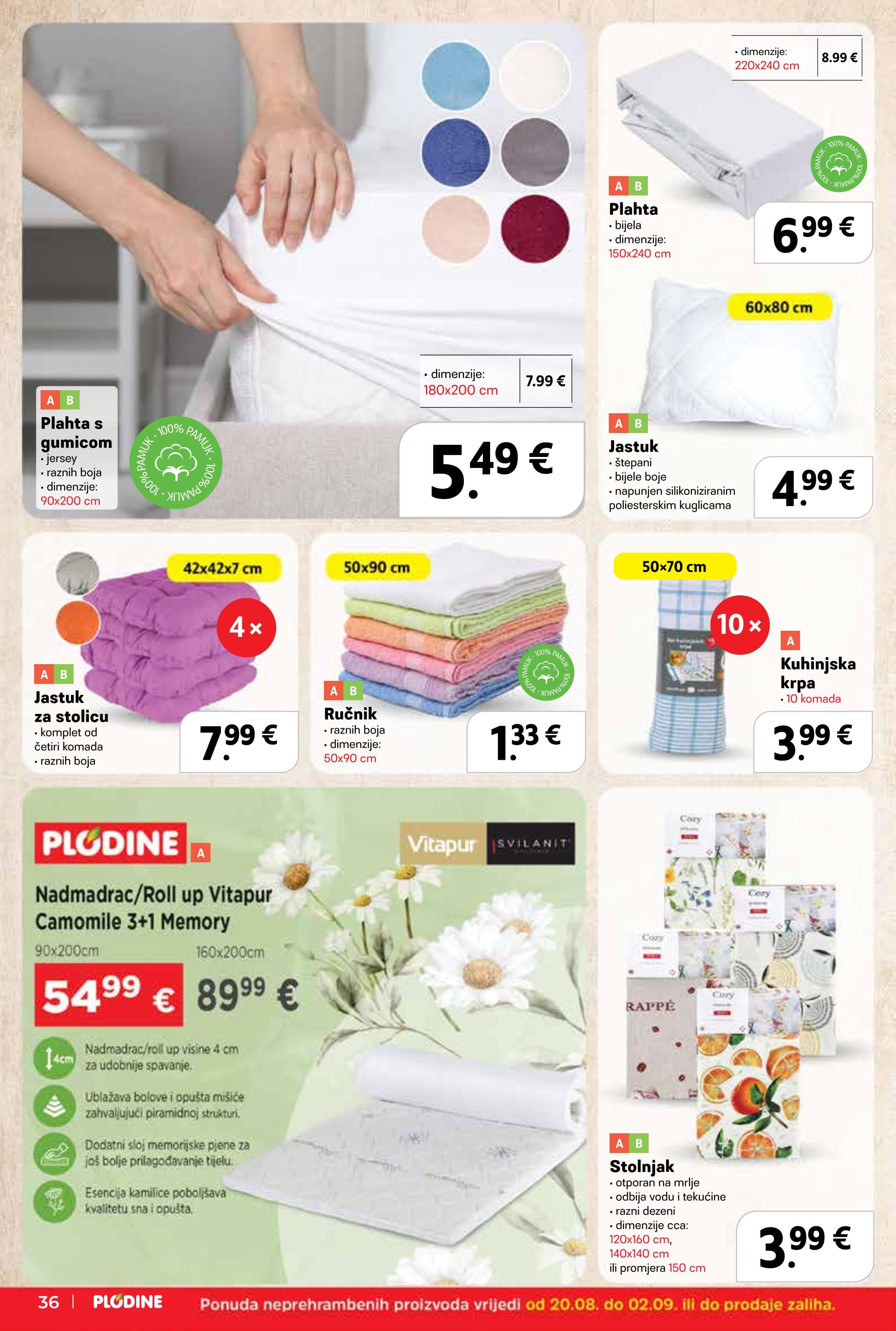Page from catalog: Akcijska ponuda