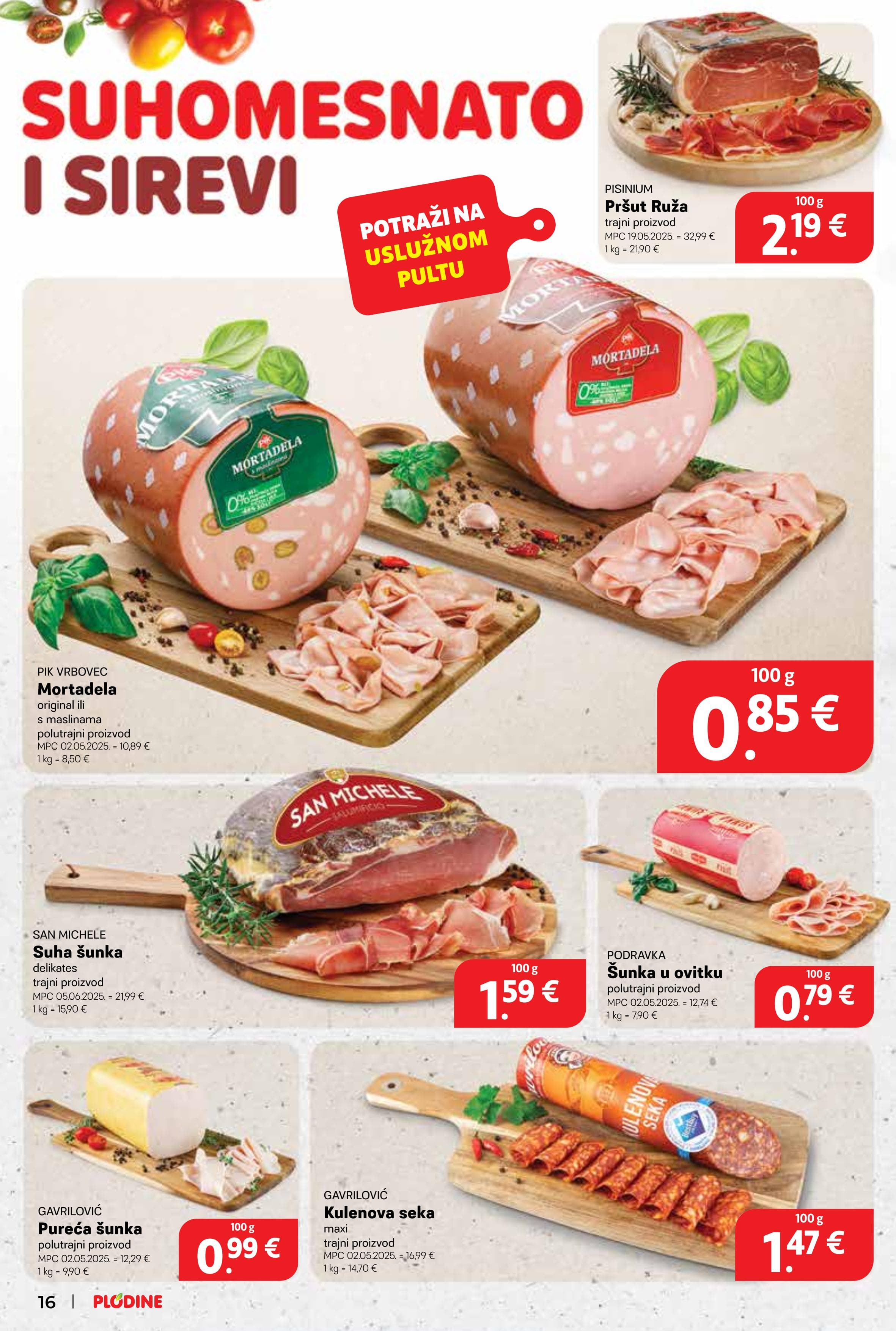 Page from catalog: Akcijska ponuda