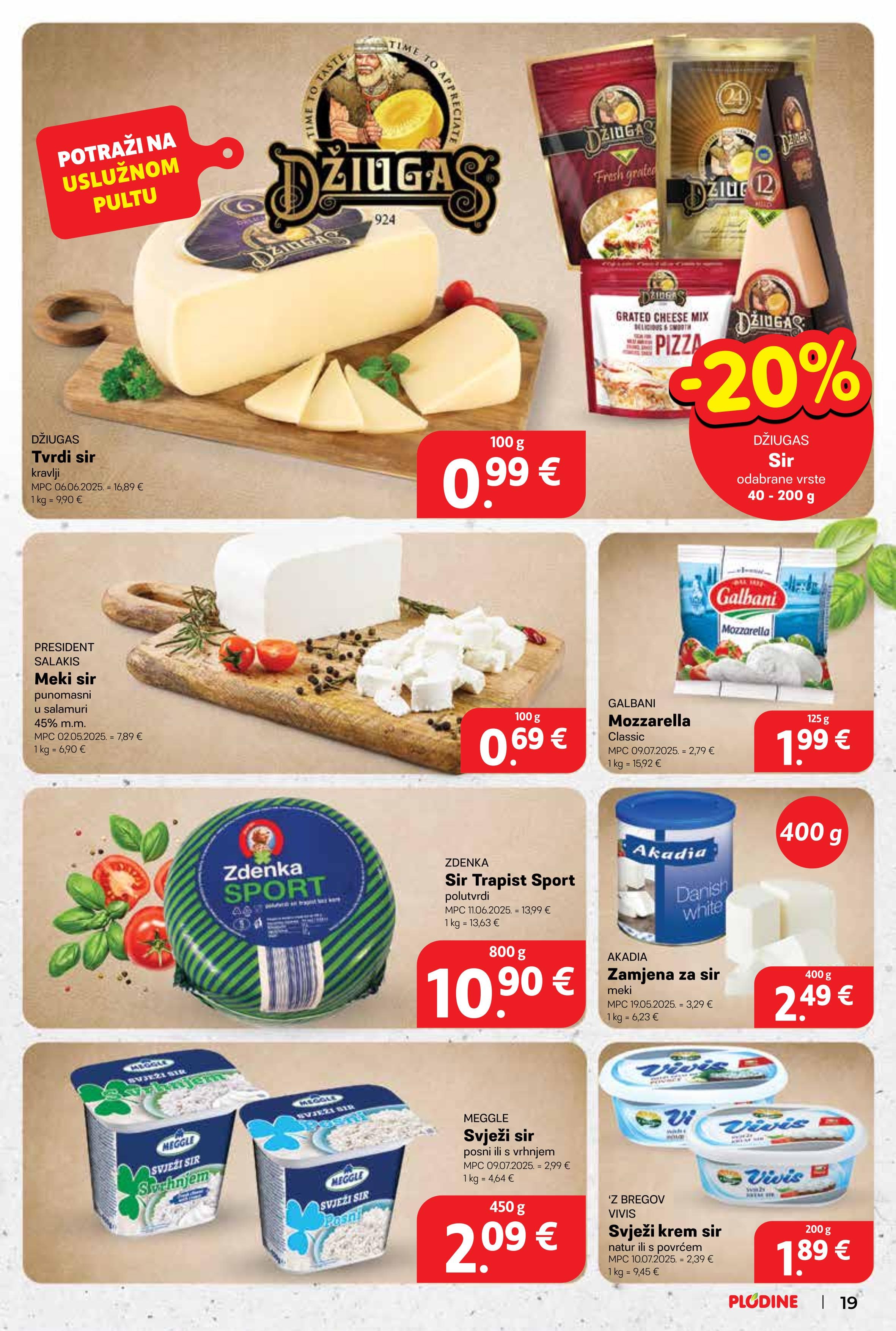 Page from catalog: Akcijska ponuda