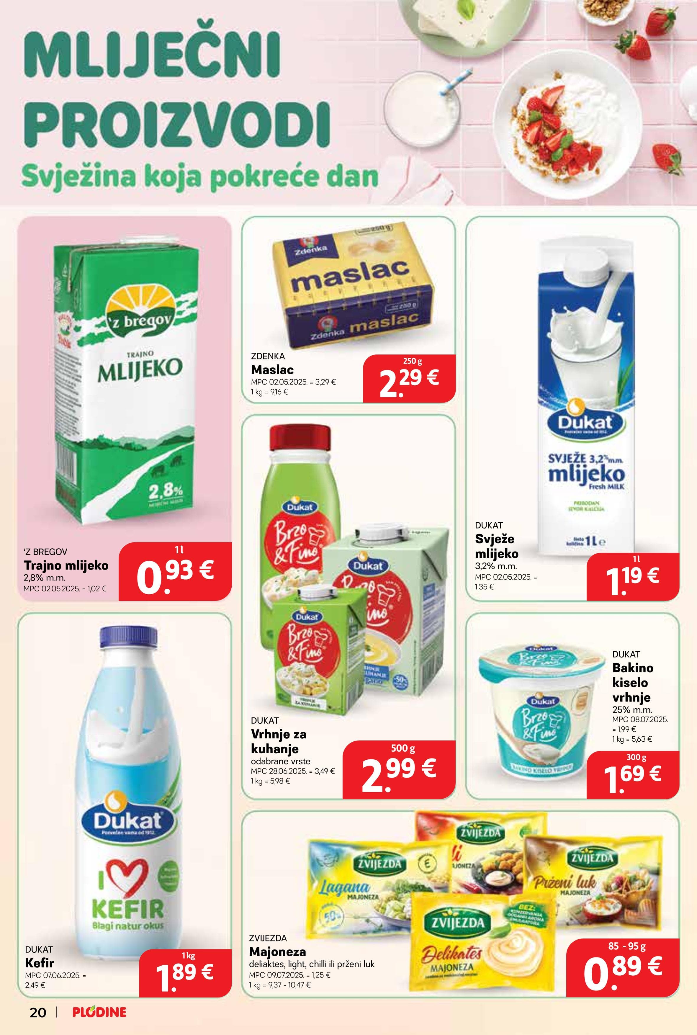 Page from catalog: Akcijska ponuda
