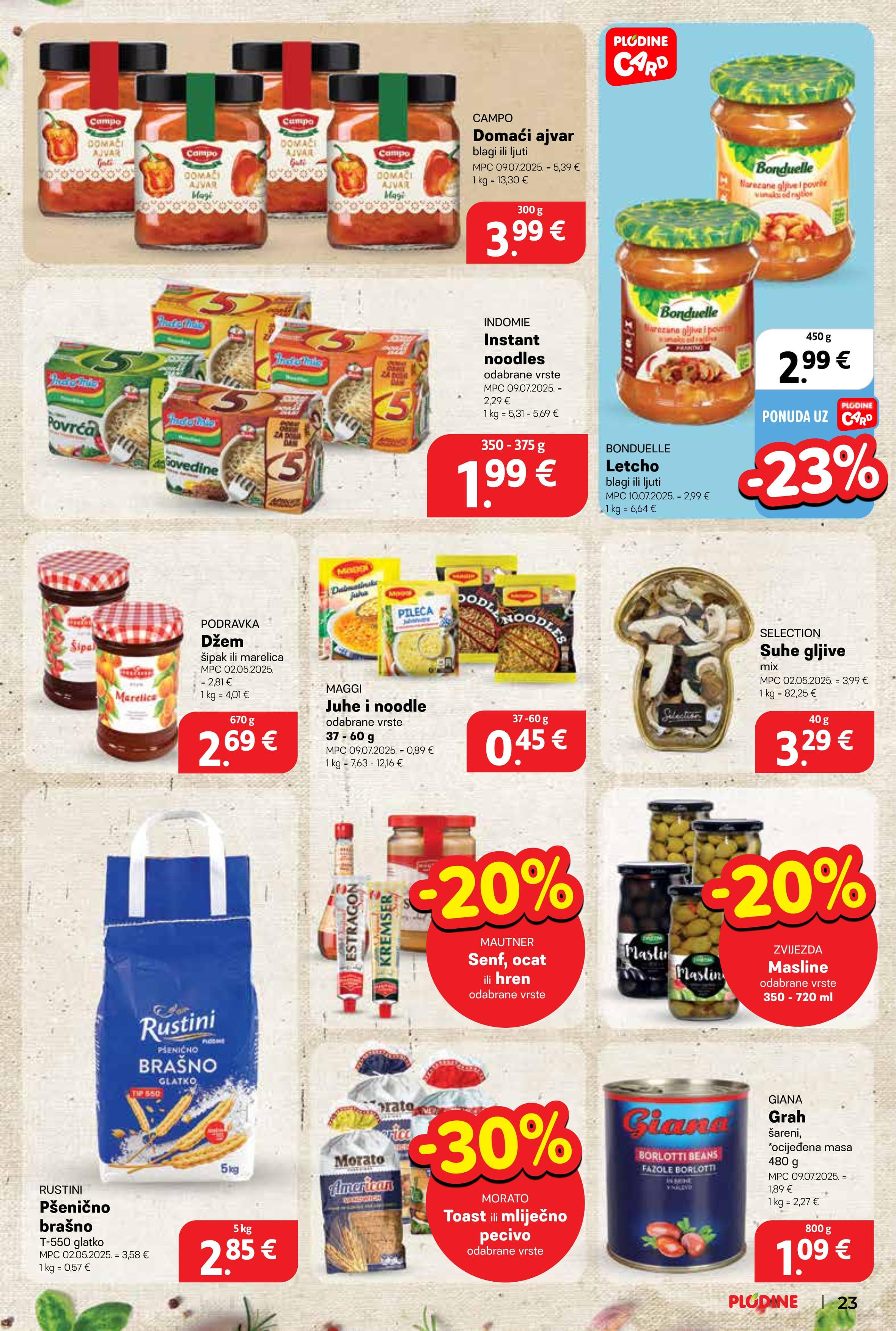 Page from catalog: Akcijska ponuda
