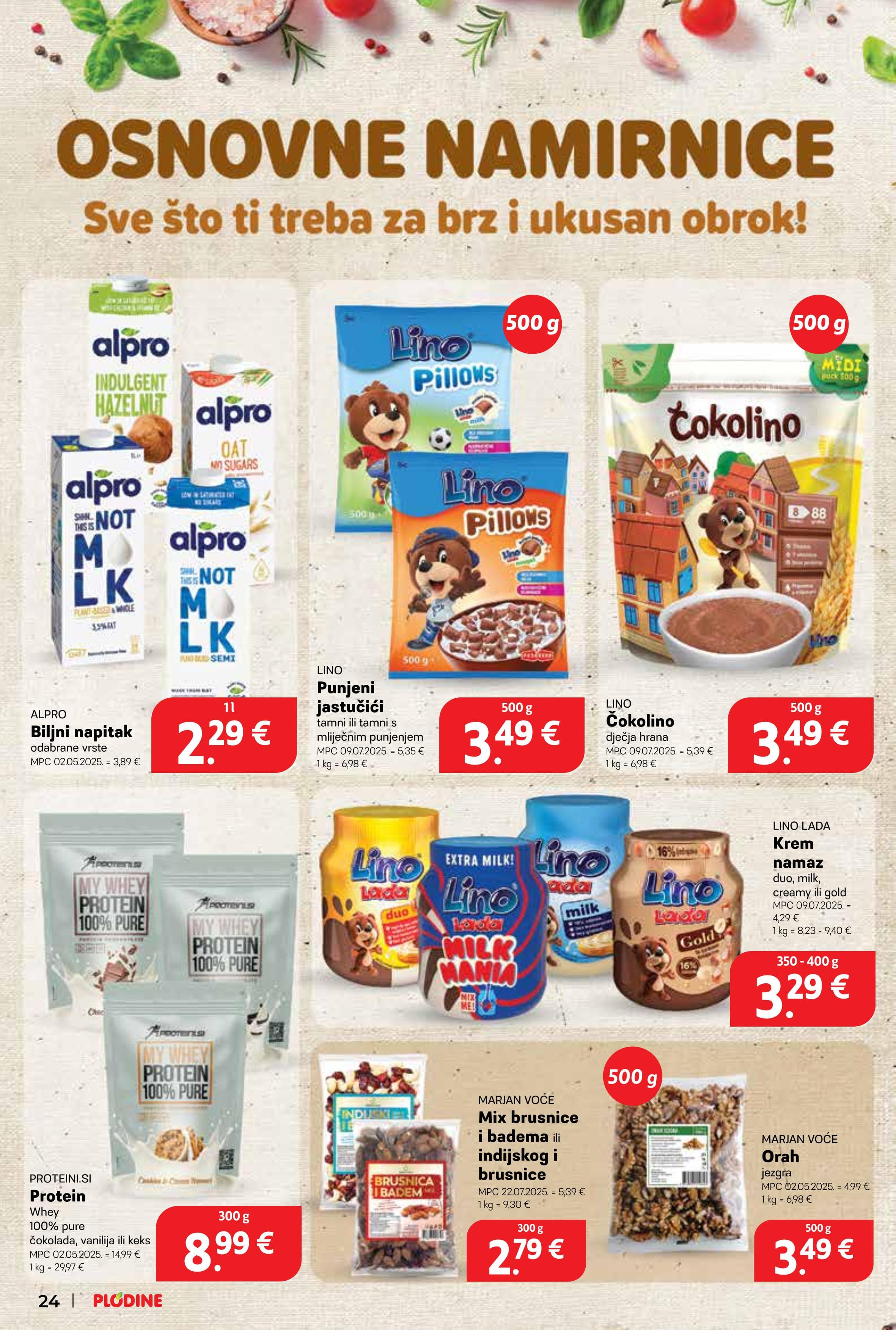 Page from catalog: Akcijska ponuda