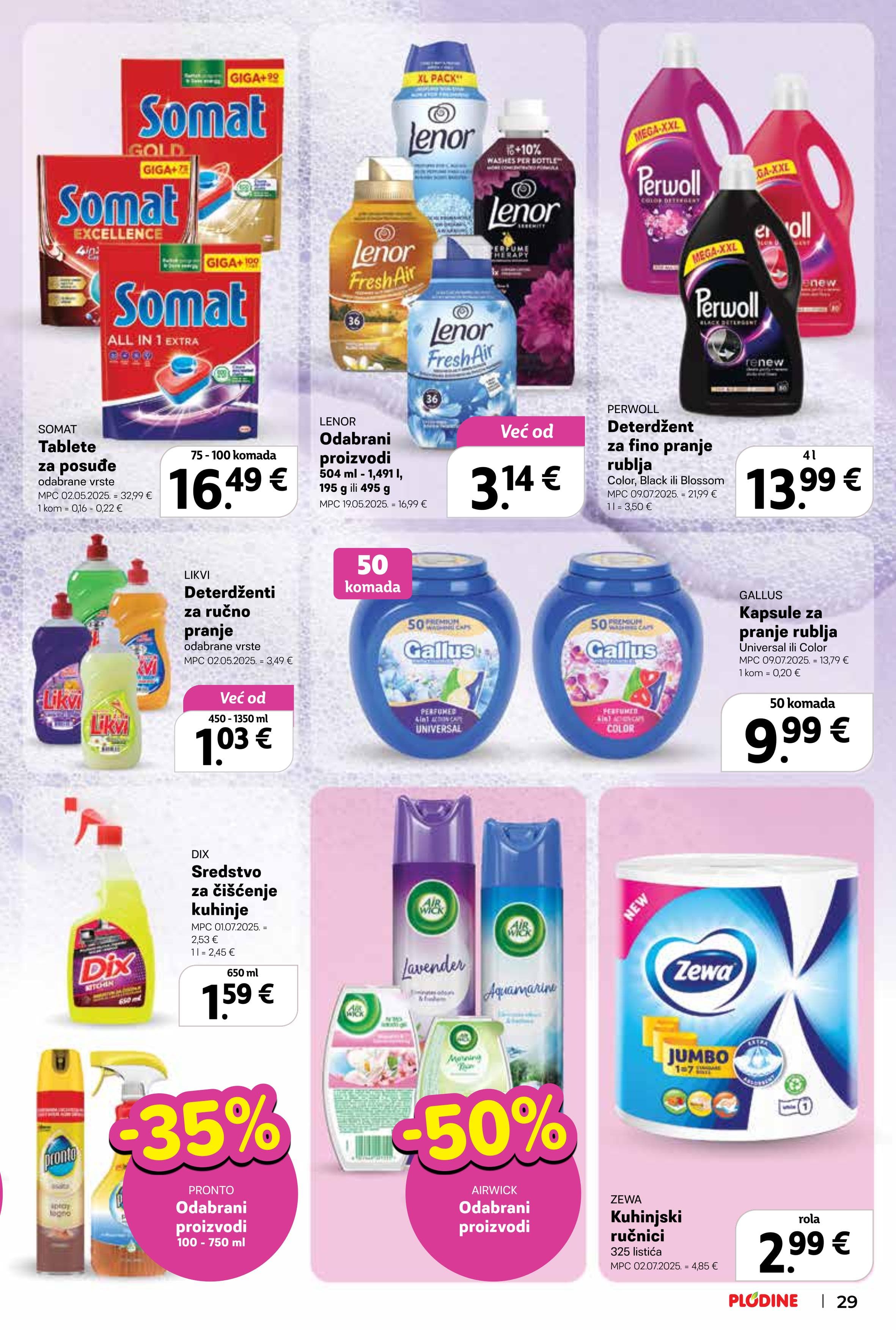Page from catalog: Akcijska ponuda