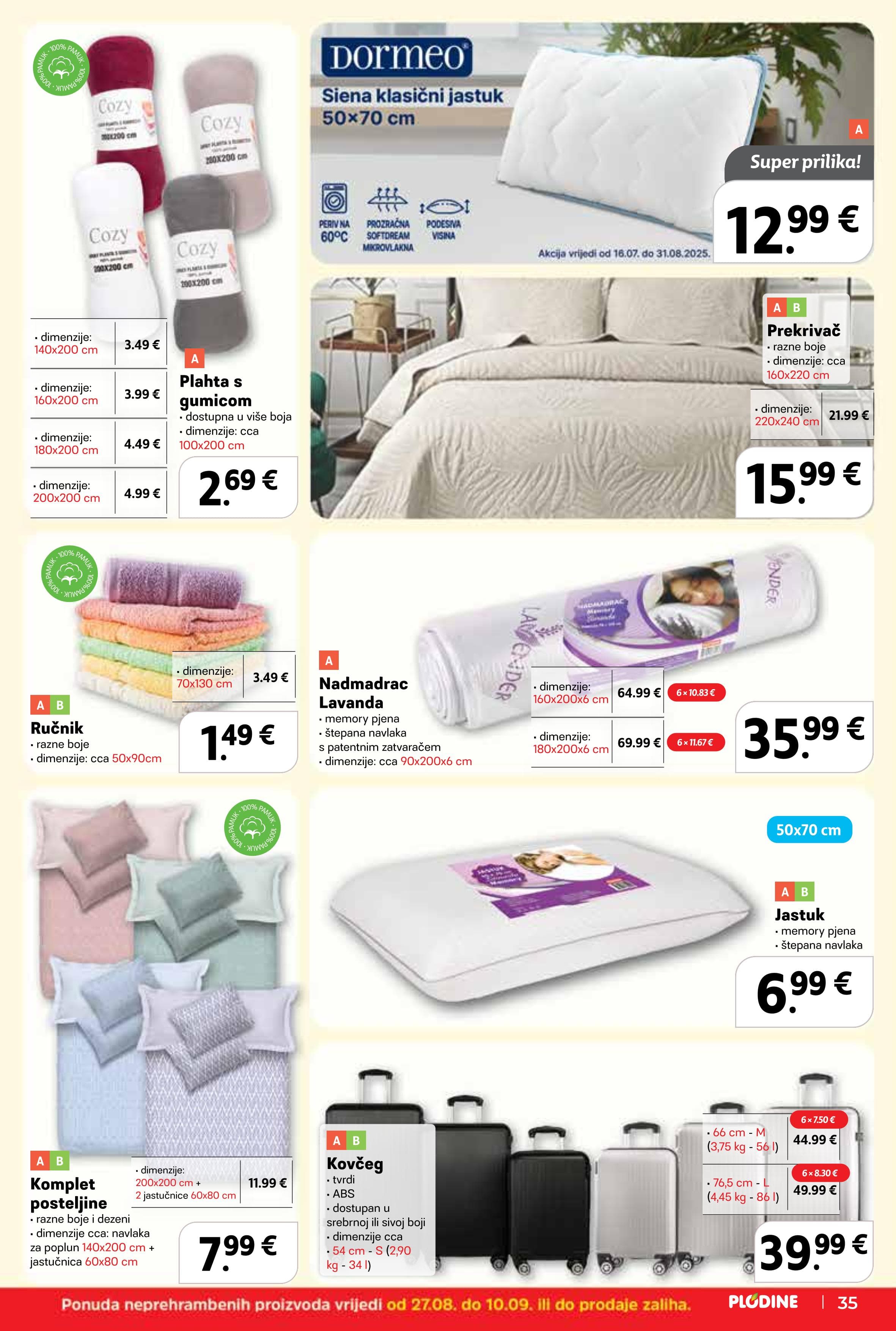Page from catalog: Akcijska ponuda