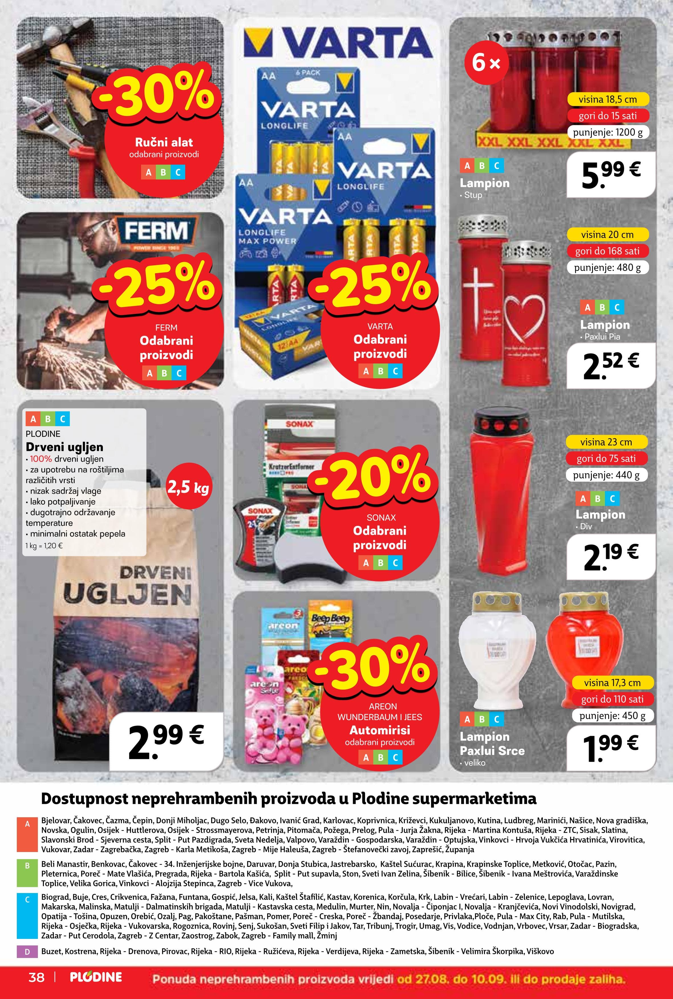 Page from catalog: Akcijska ponuda