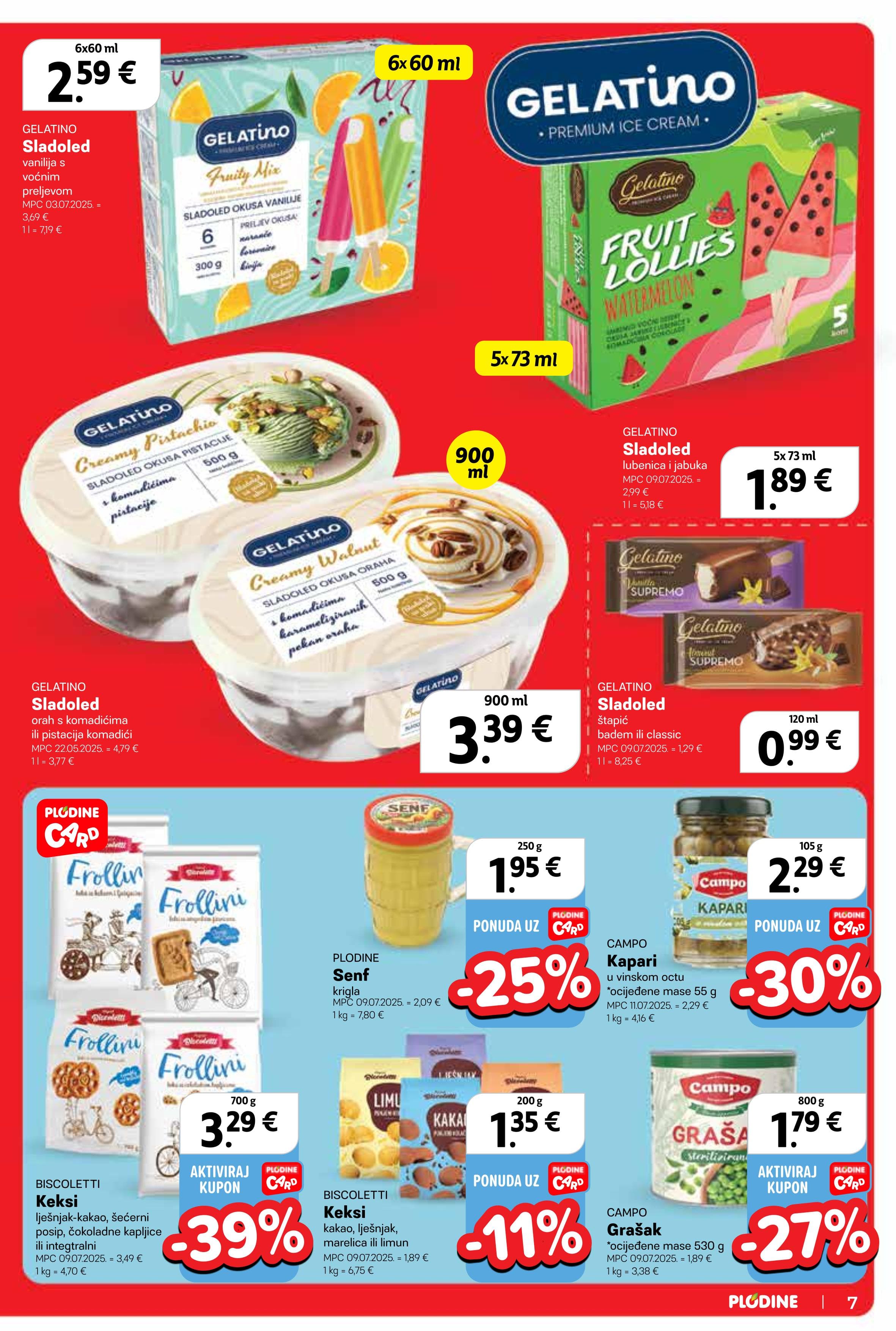 Page from catalog: Akcijska ponuda