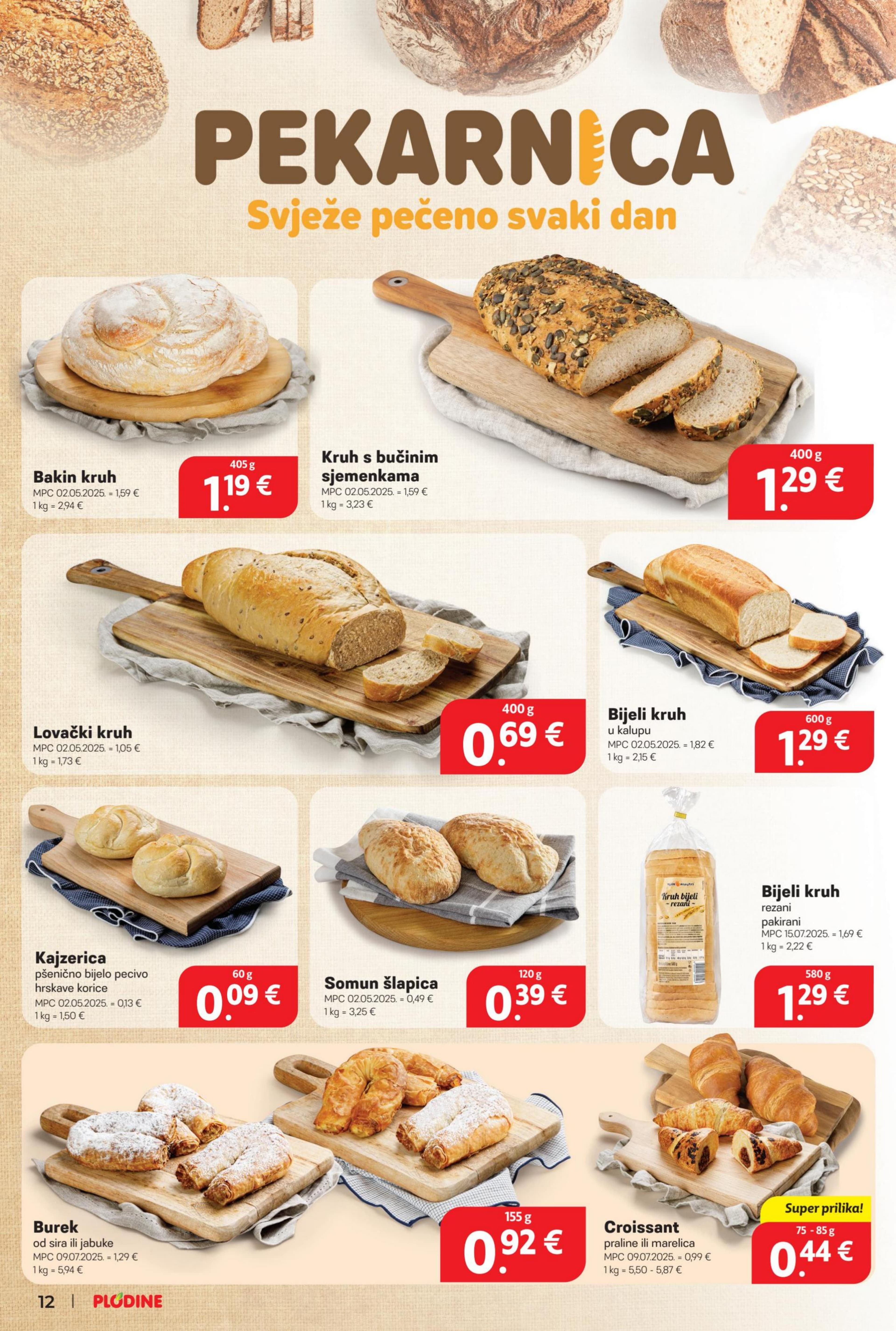 Page from catalog: Akcijska ponuda