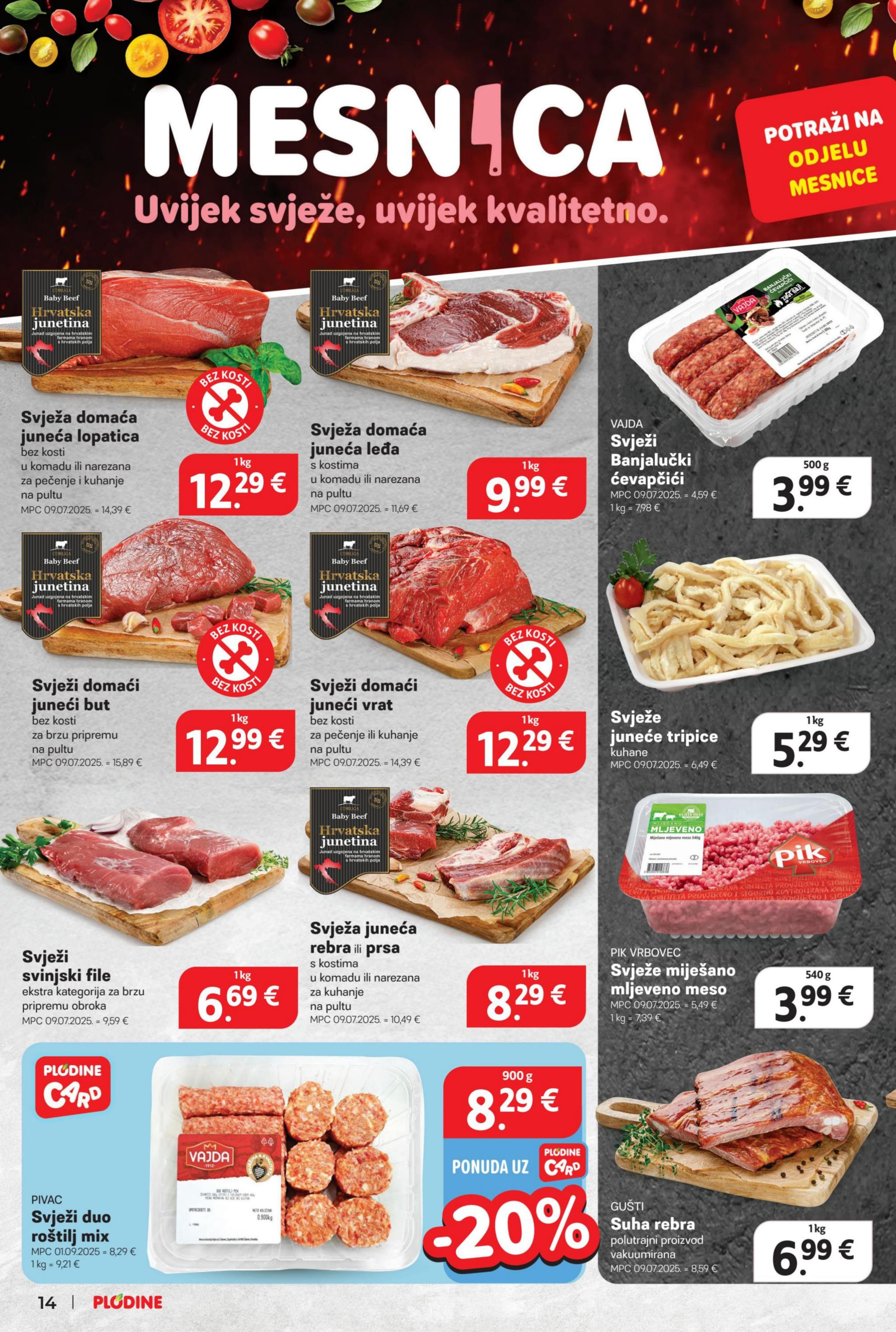 Page from catalog: Akcijska ponuda