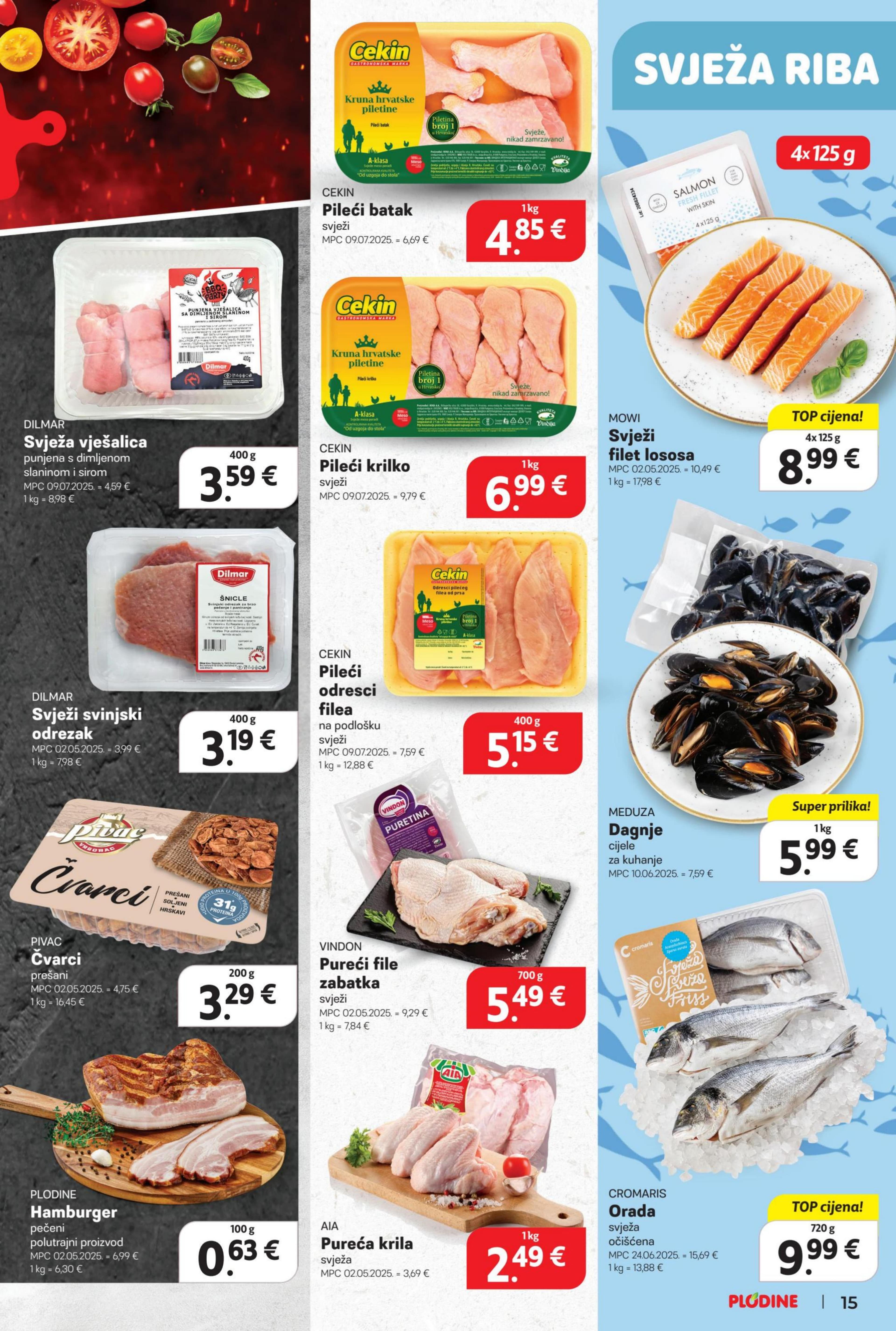 Page from catalog: Akcijska ponuda