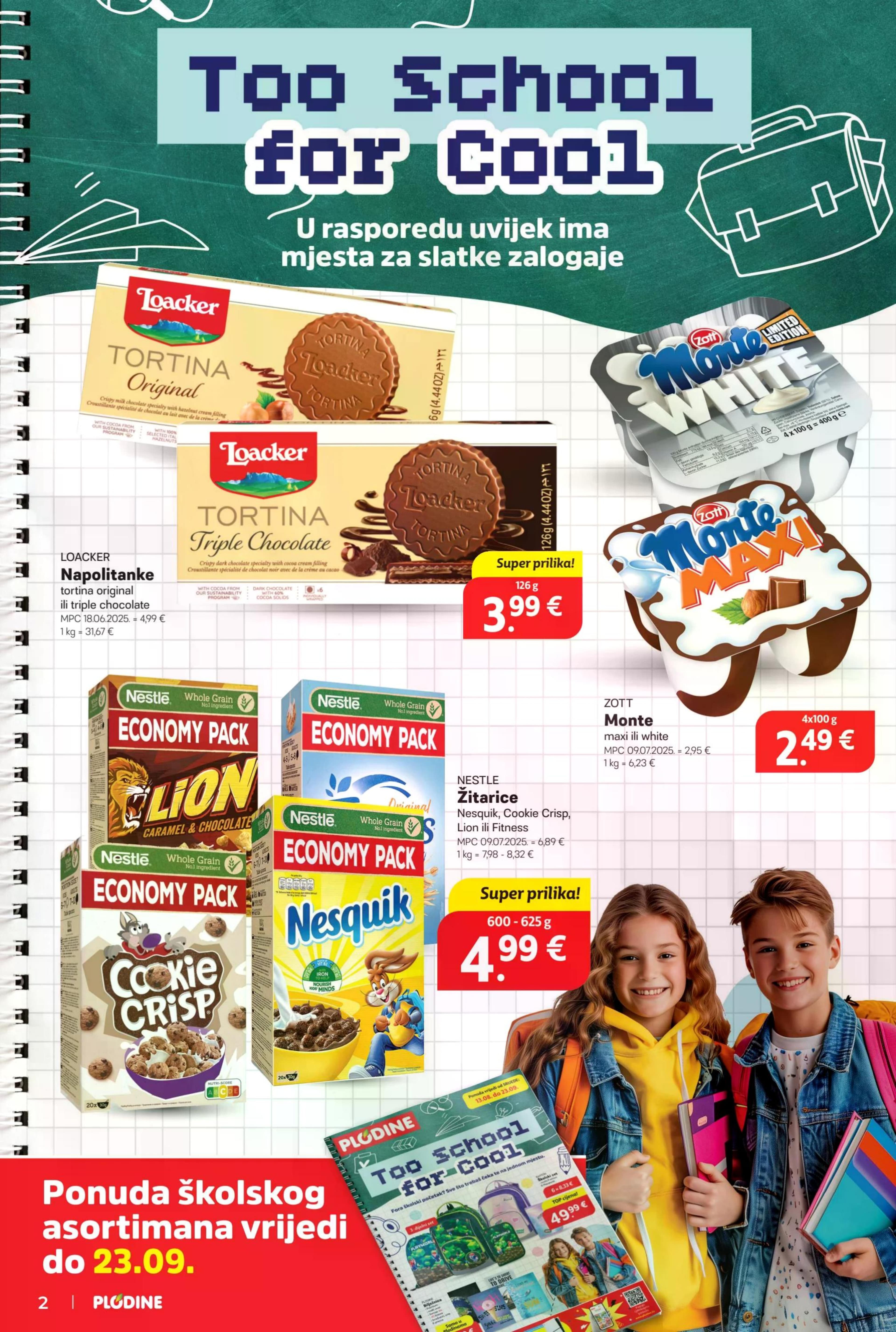 Page from catalog: Akcijska ponuda