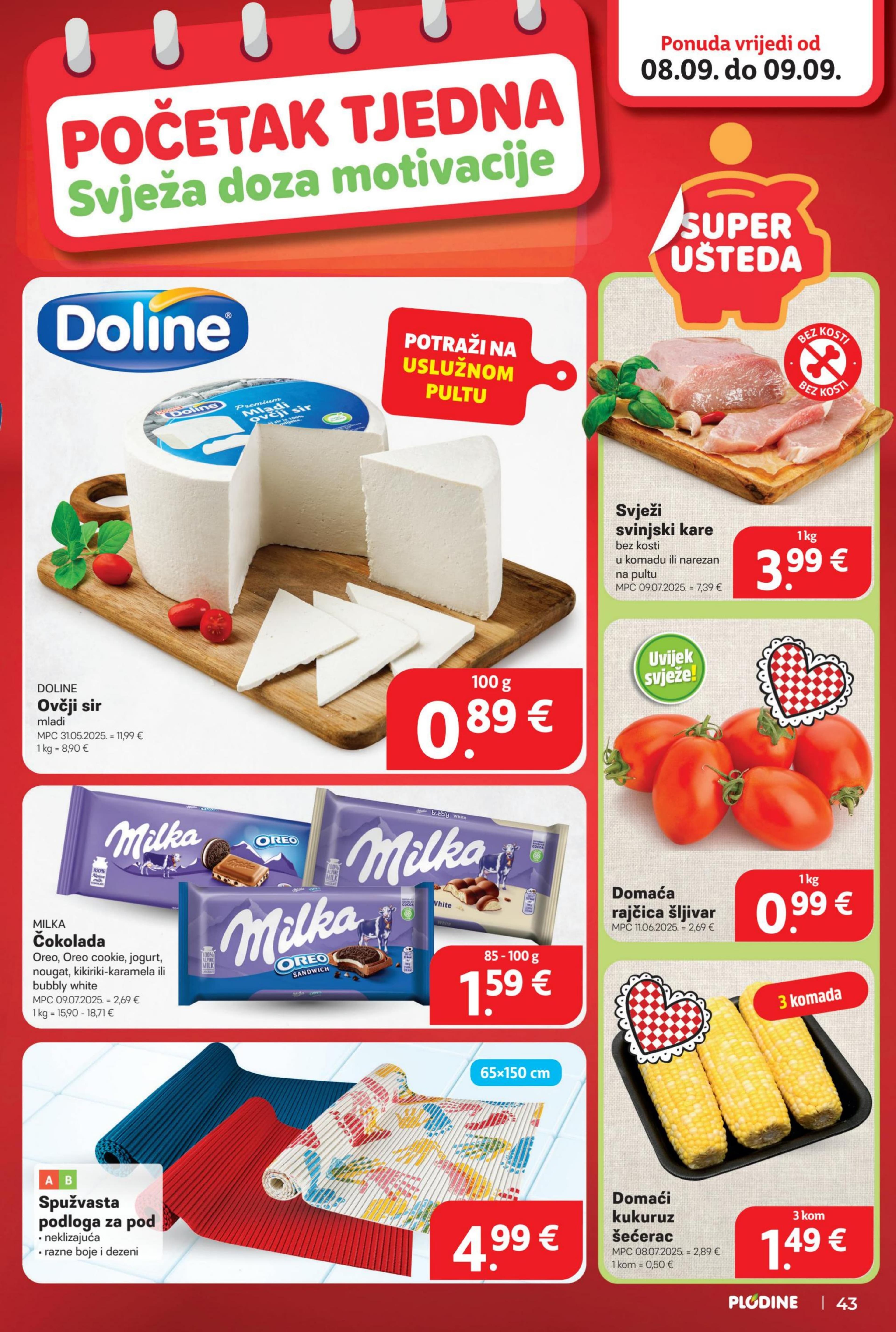 Page from catalog: Akcijska ponuda