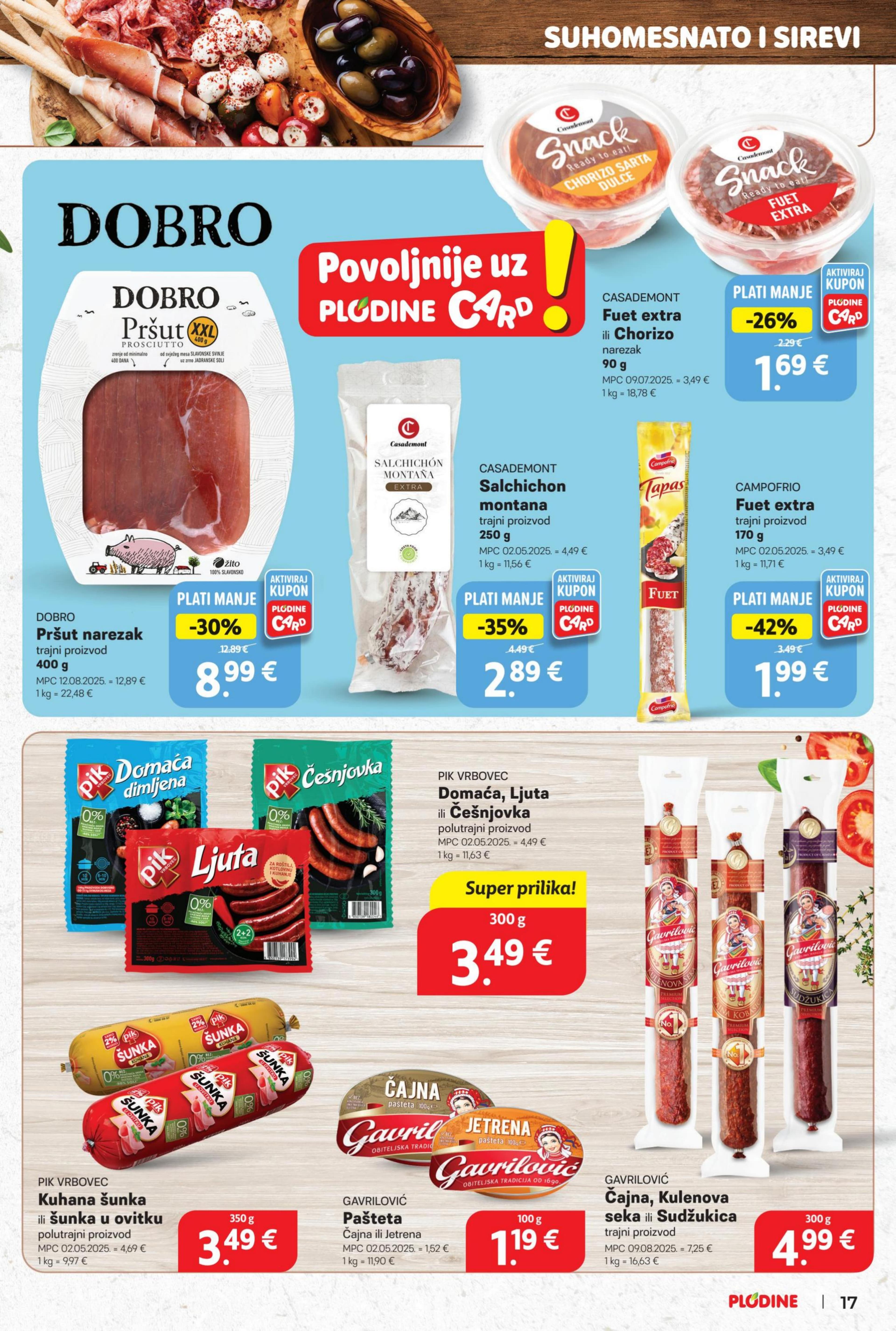 Page from catalog: Akcijska ponuda