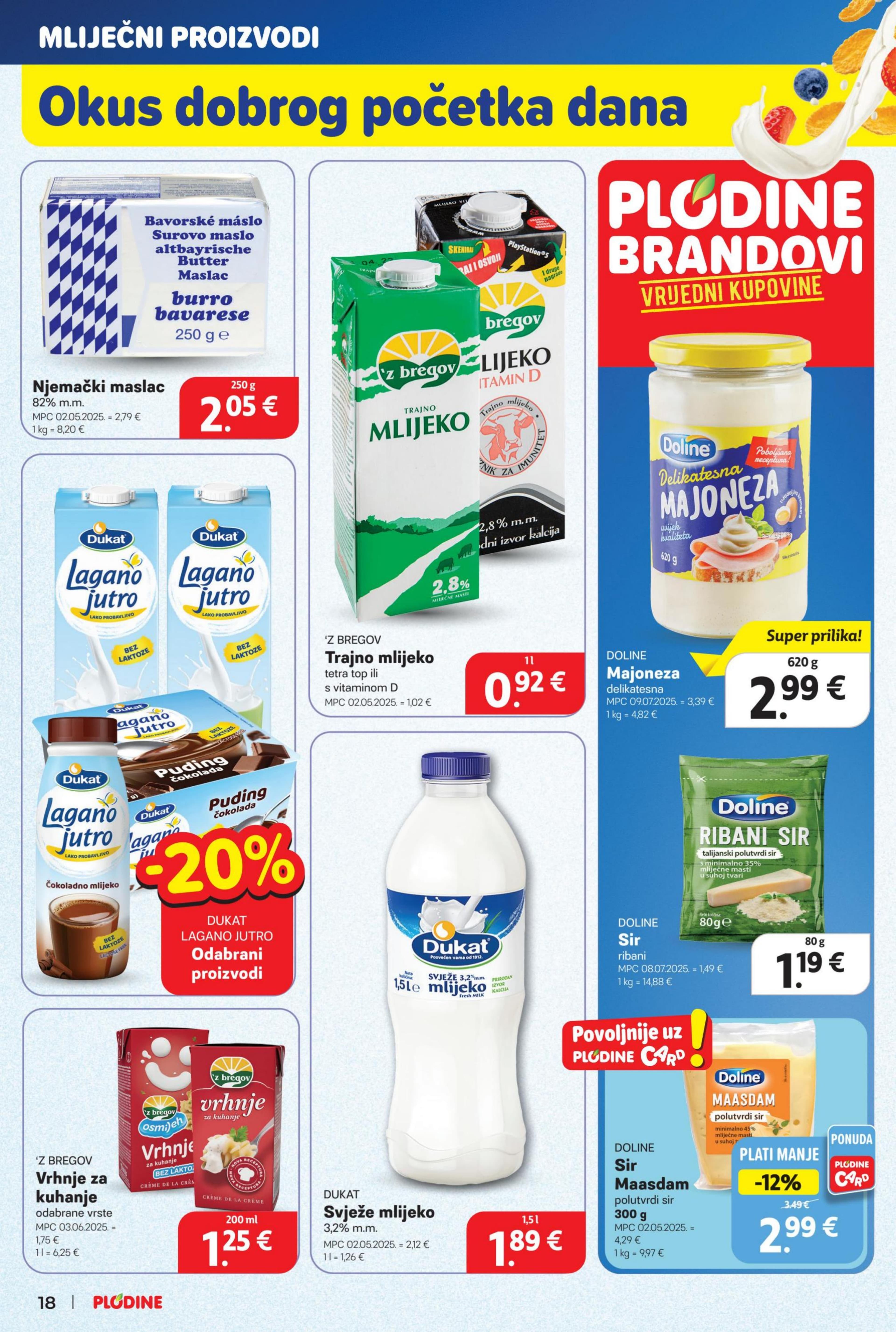 Page from catalog: Akcijska ponuda