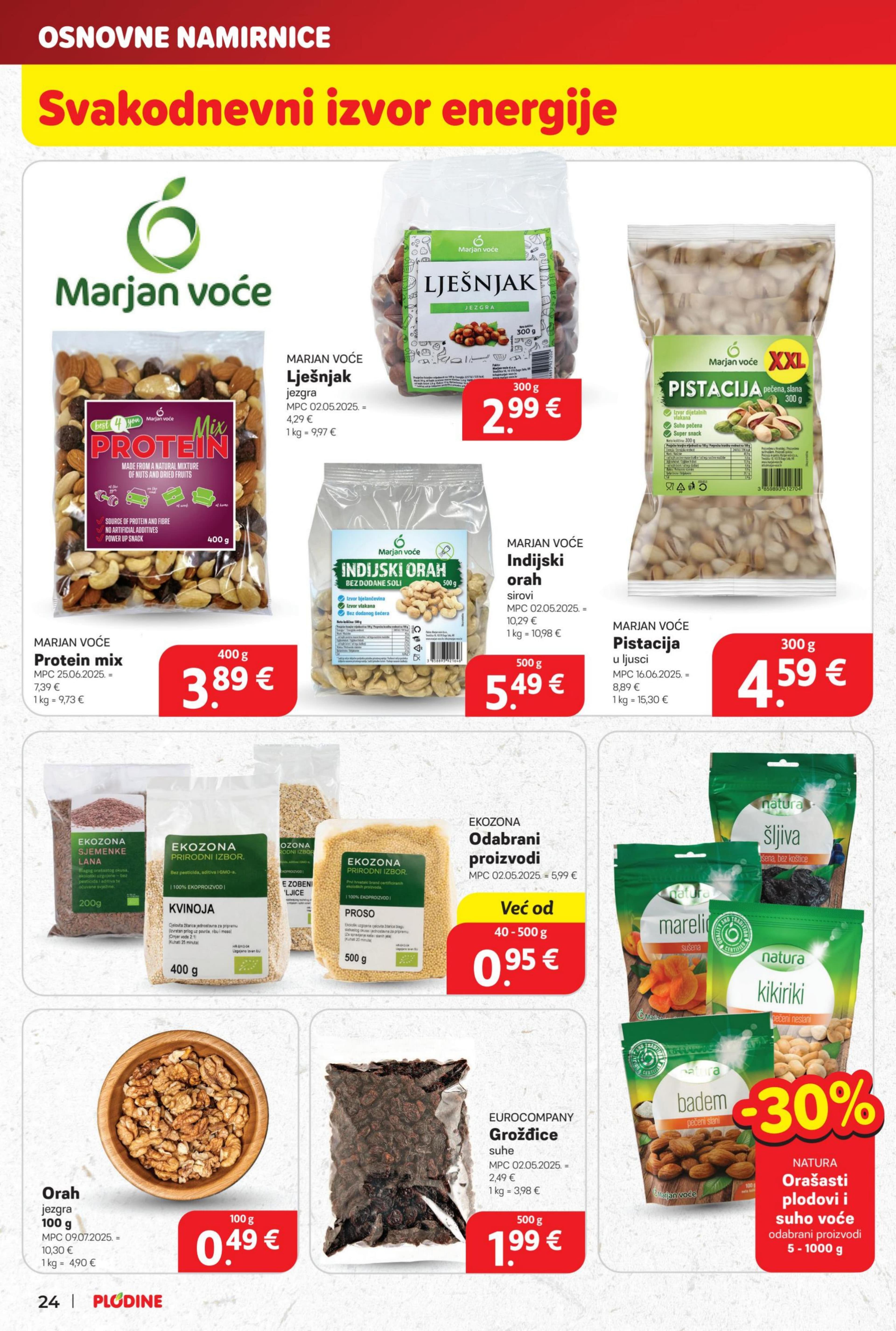 Page from catalog: Akcijska ponuda