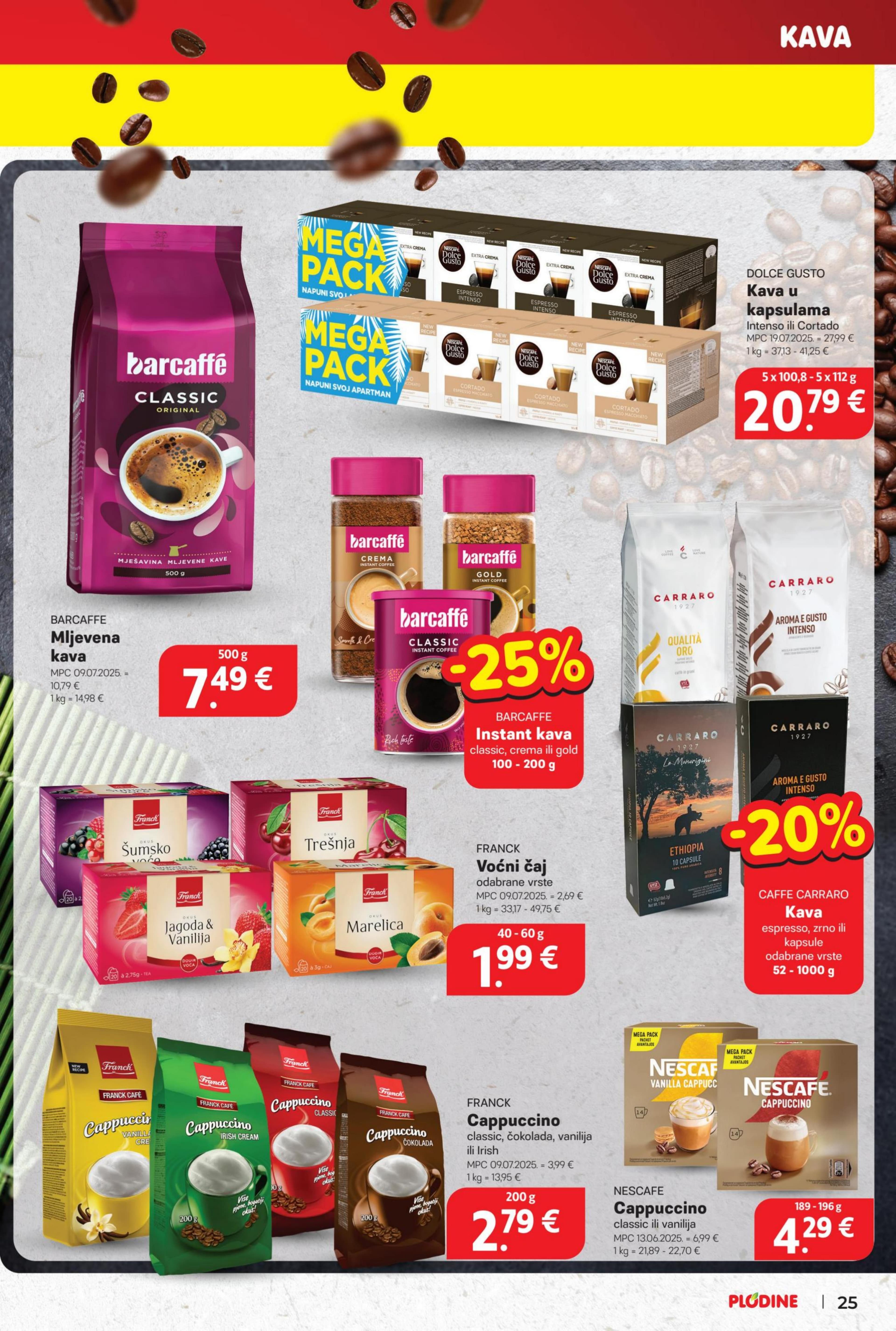 Page from catalog: Akcijska ponuda