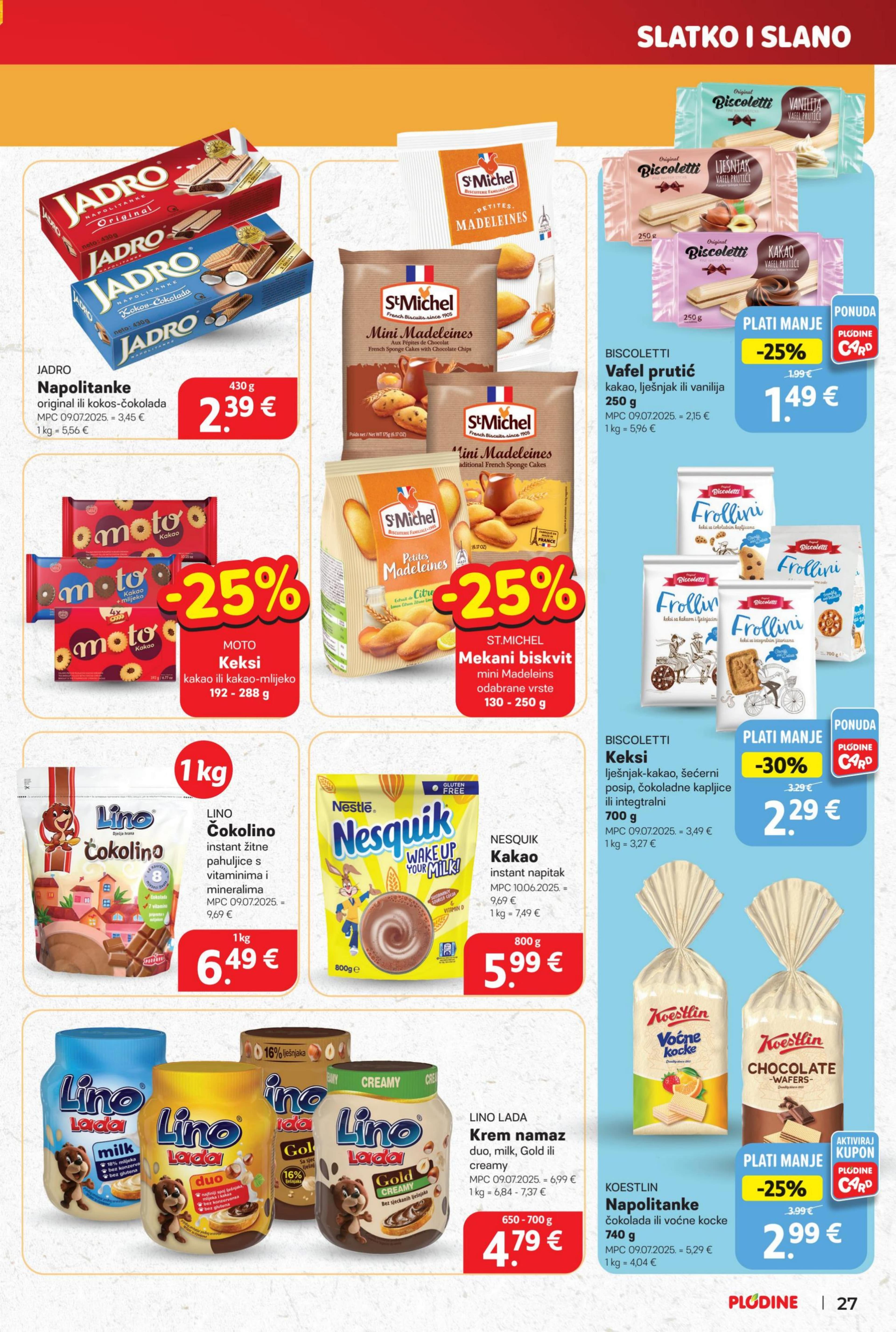 Page from catalog: Akcijska ponuda
