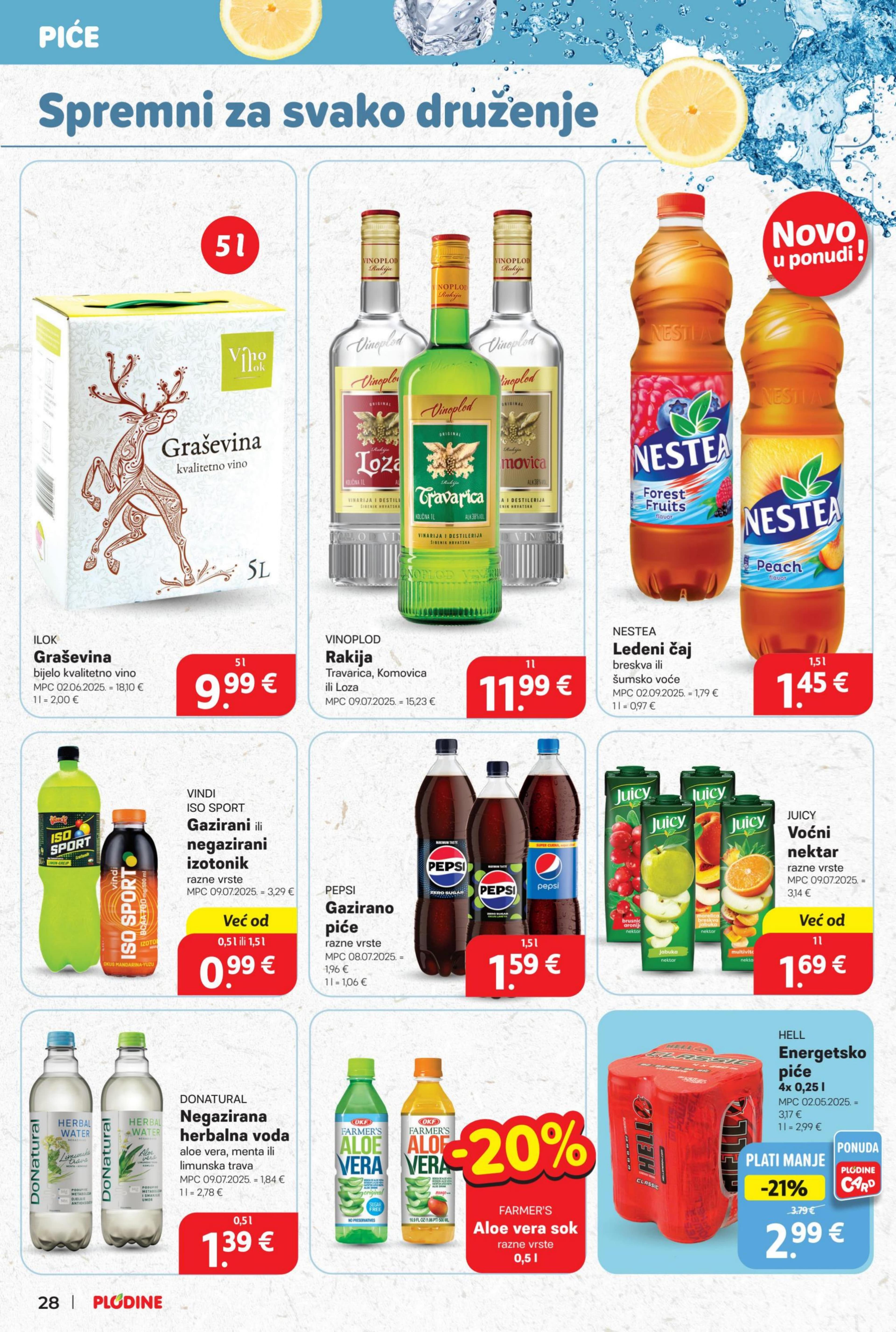 Page from catalog: Akcijska ponuda