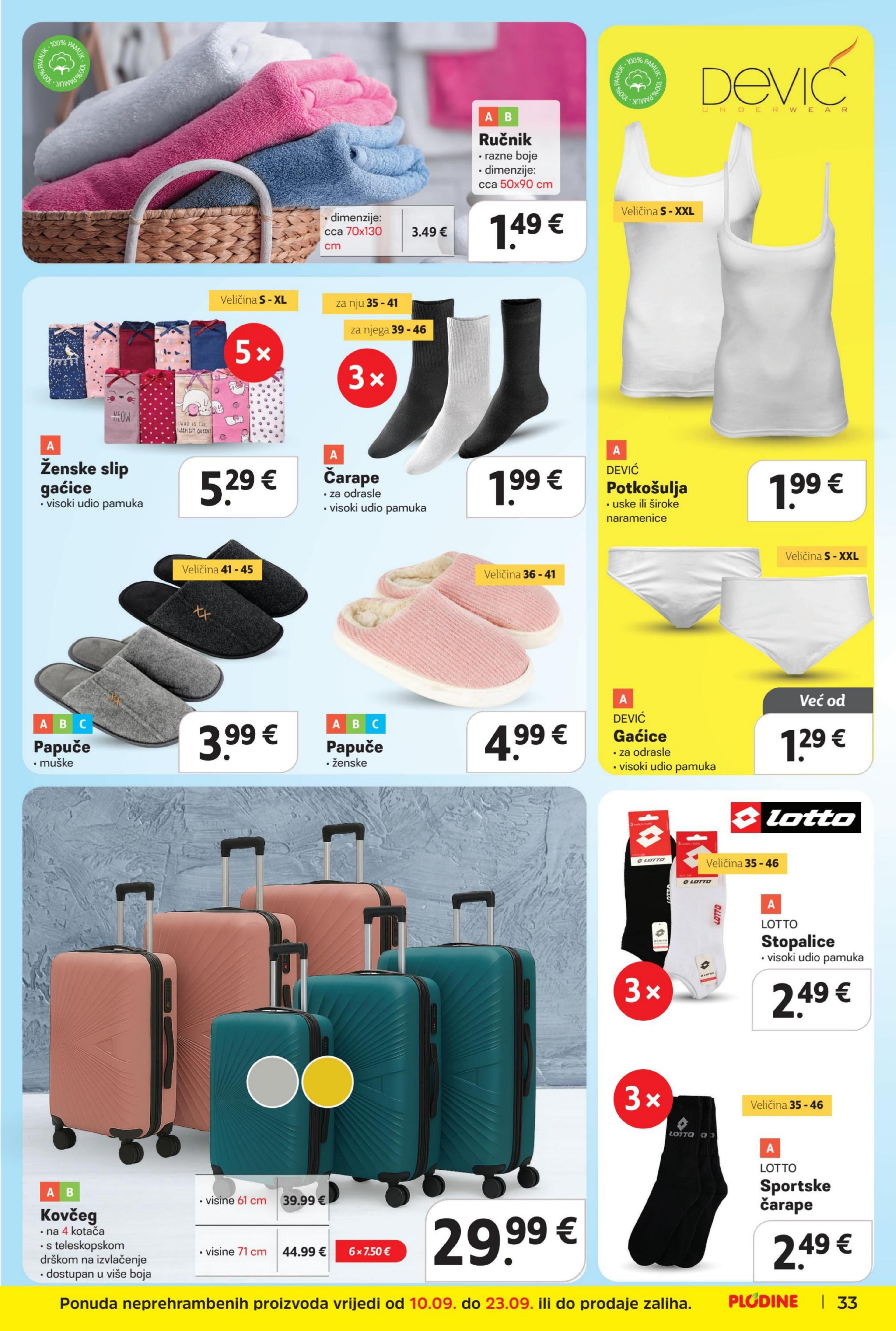 Page from catalog: Akcijska ponuda