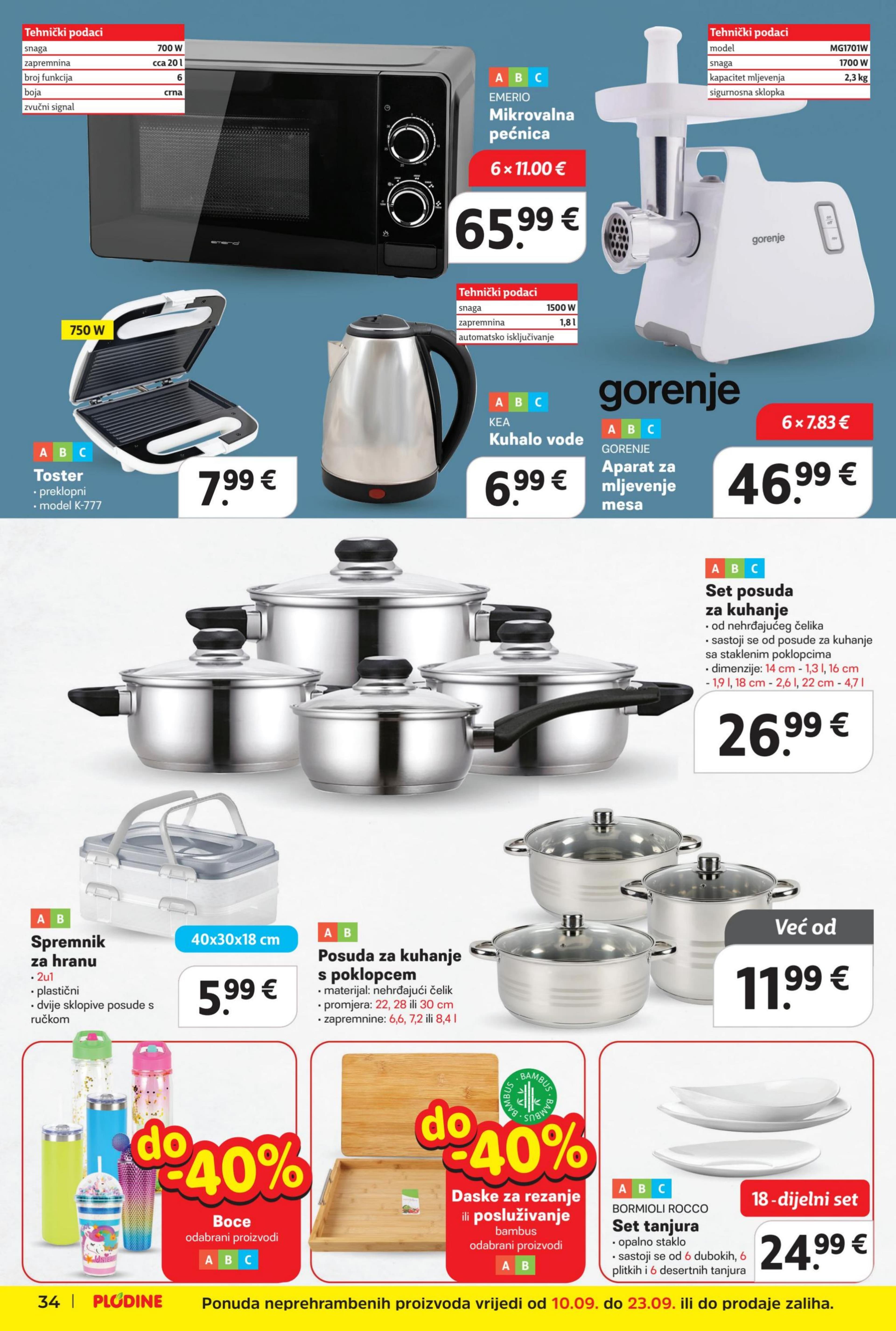 Page from catalog: Akcijska ponuda