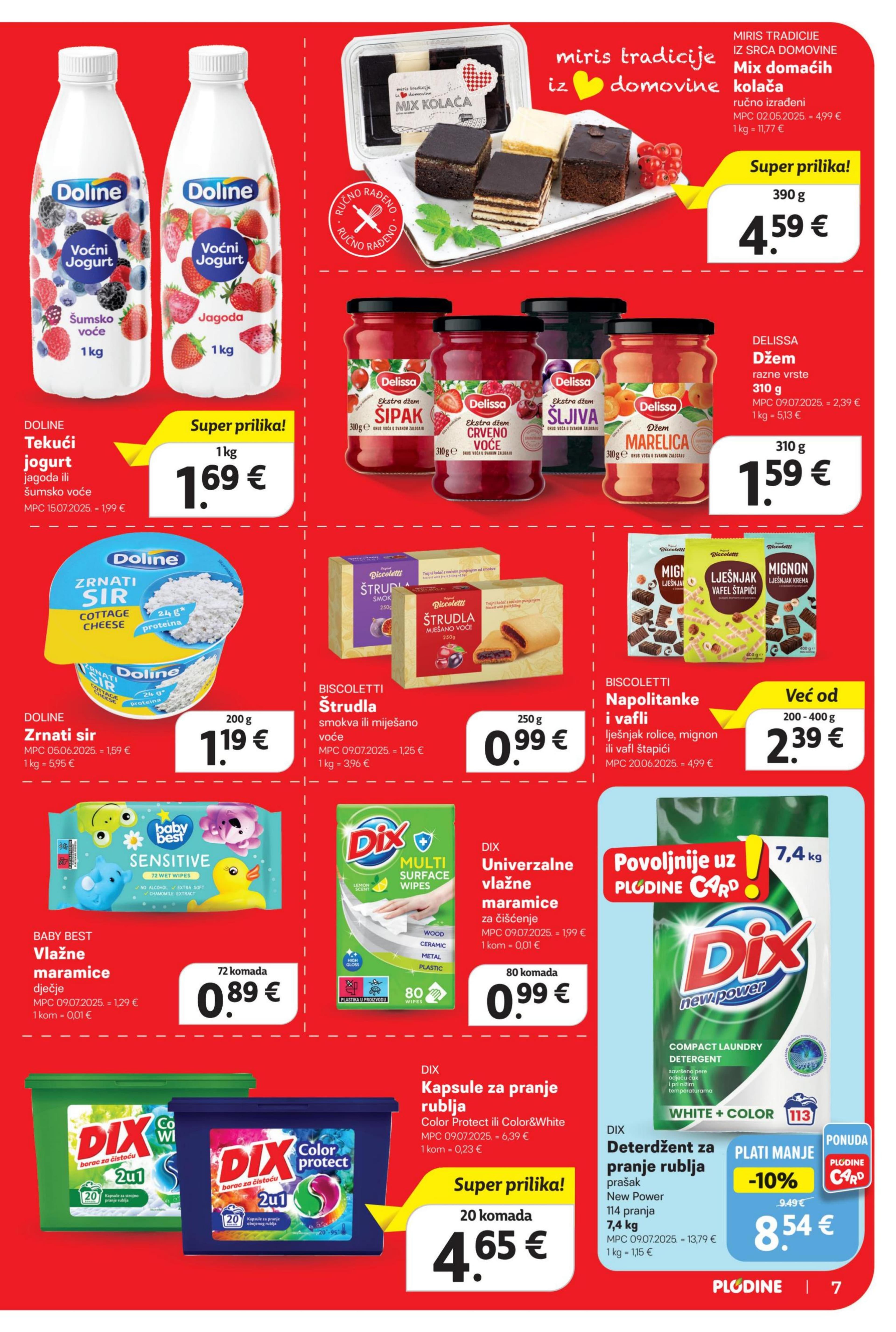 Page from catalog: Akcijska ponuda