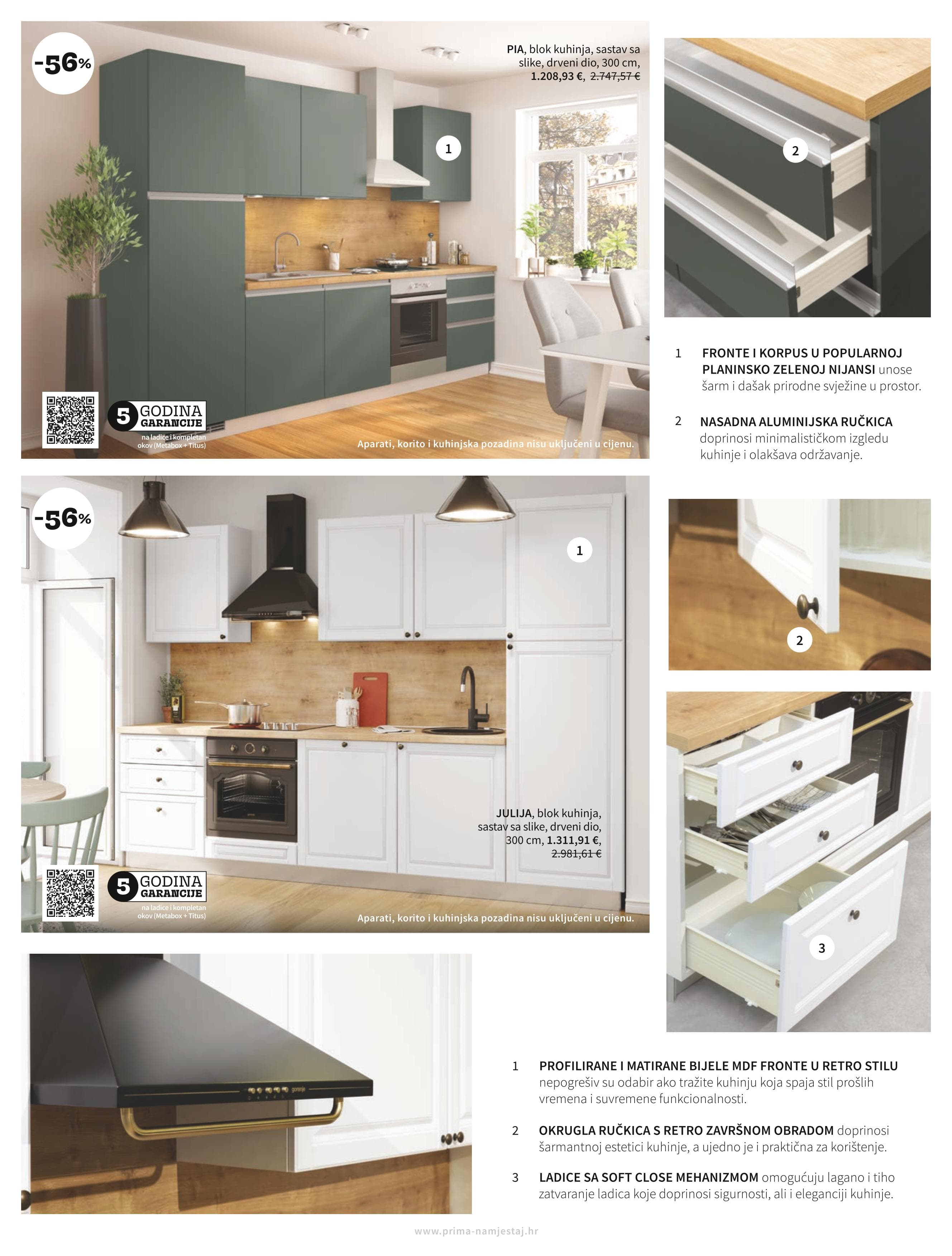 Page from catalog: Kuhinje