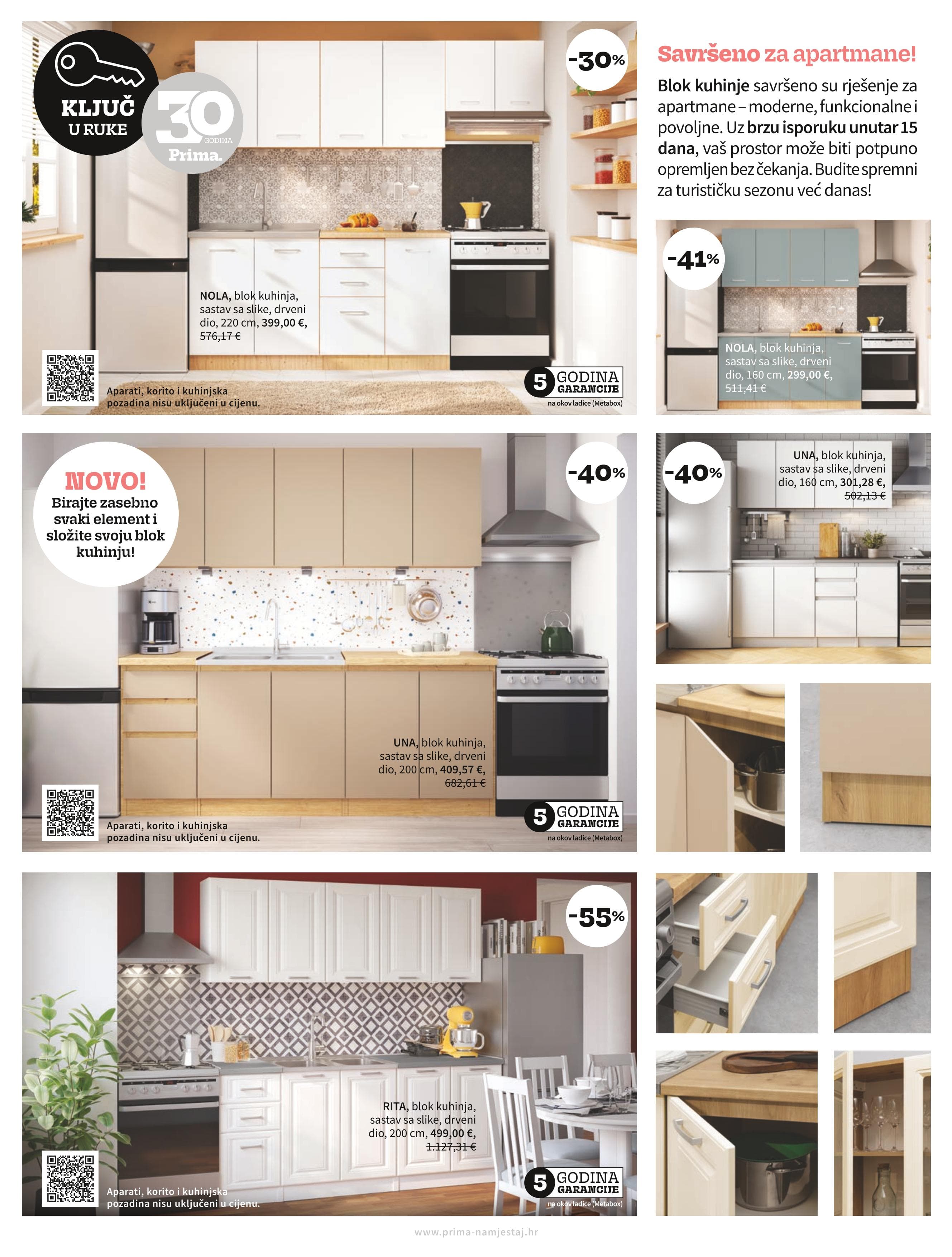 Page from catalog: Kuhinje