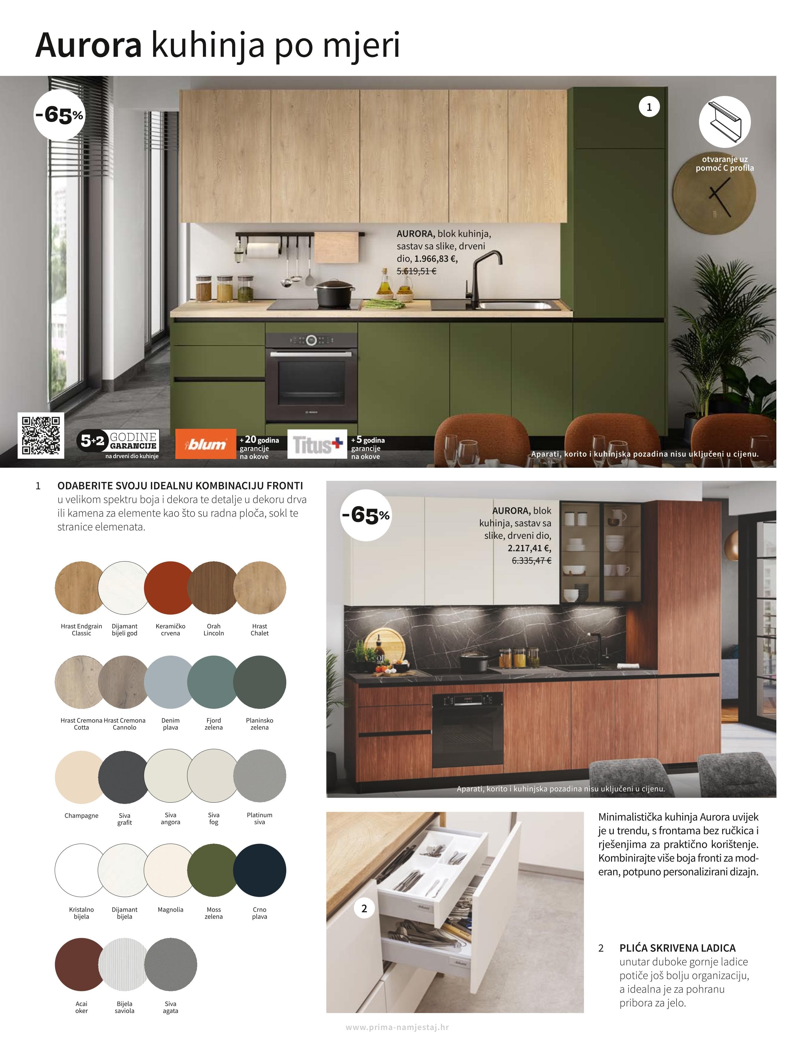Page from catalog: Kuhinje