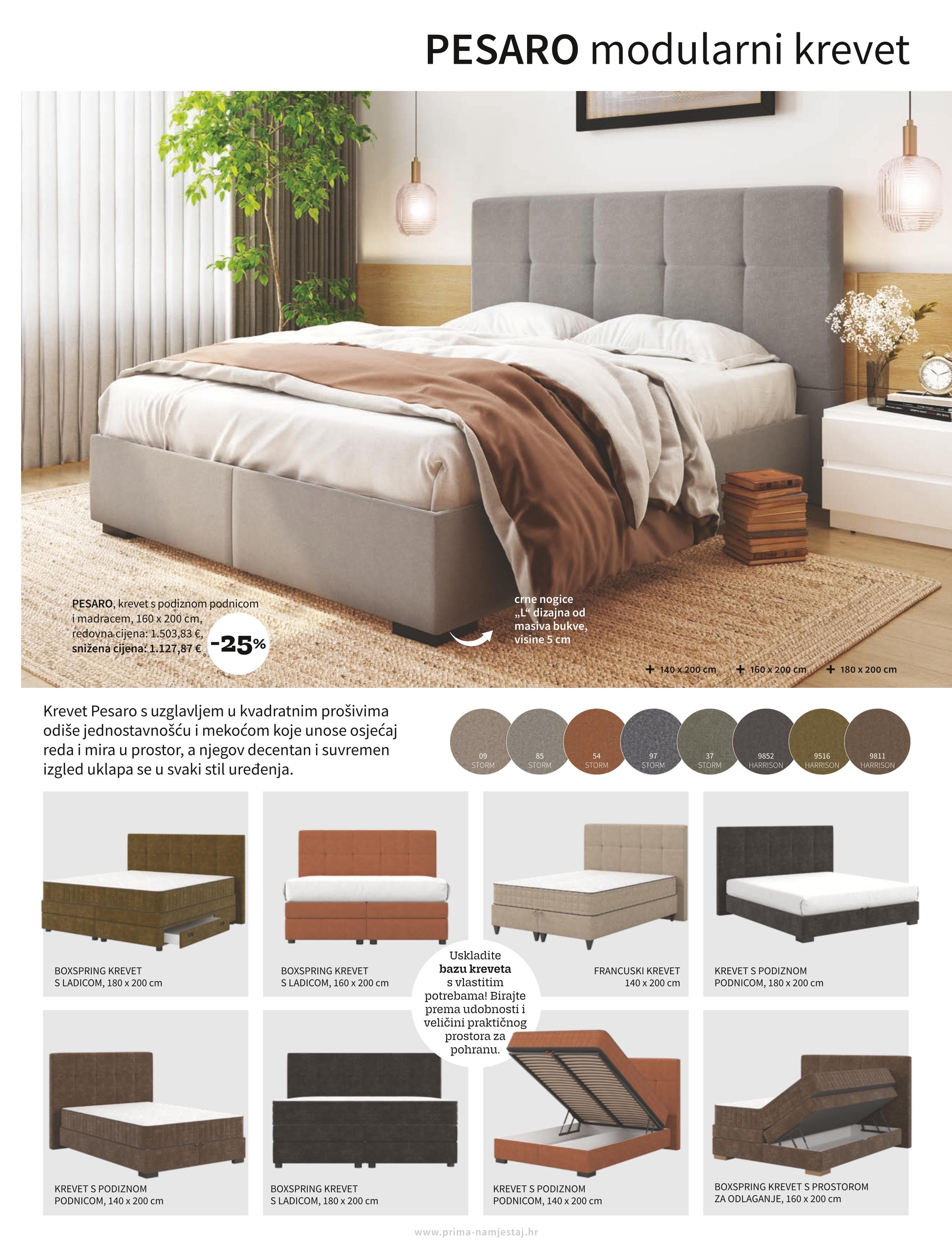 Page from catalog: Spavanje