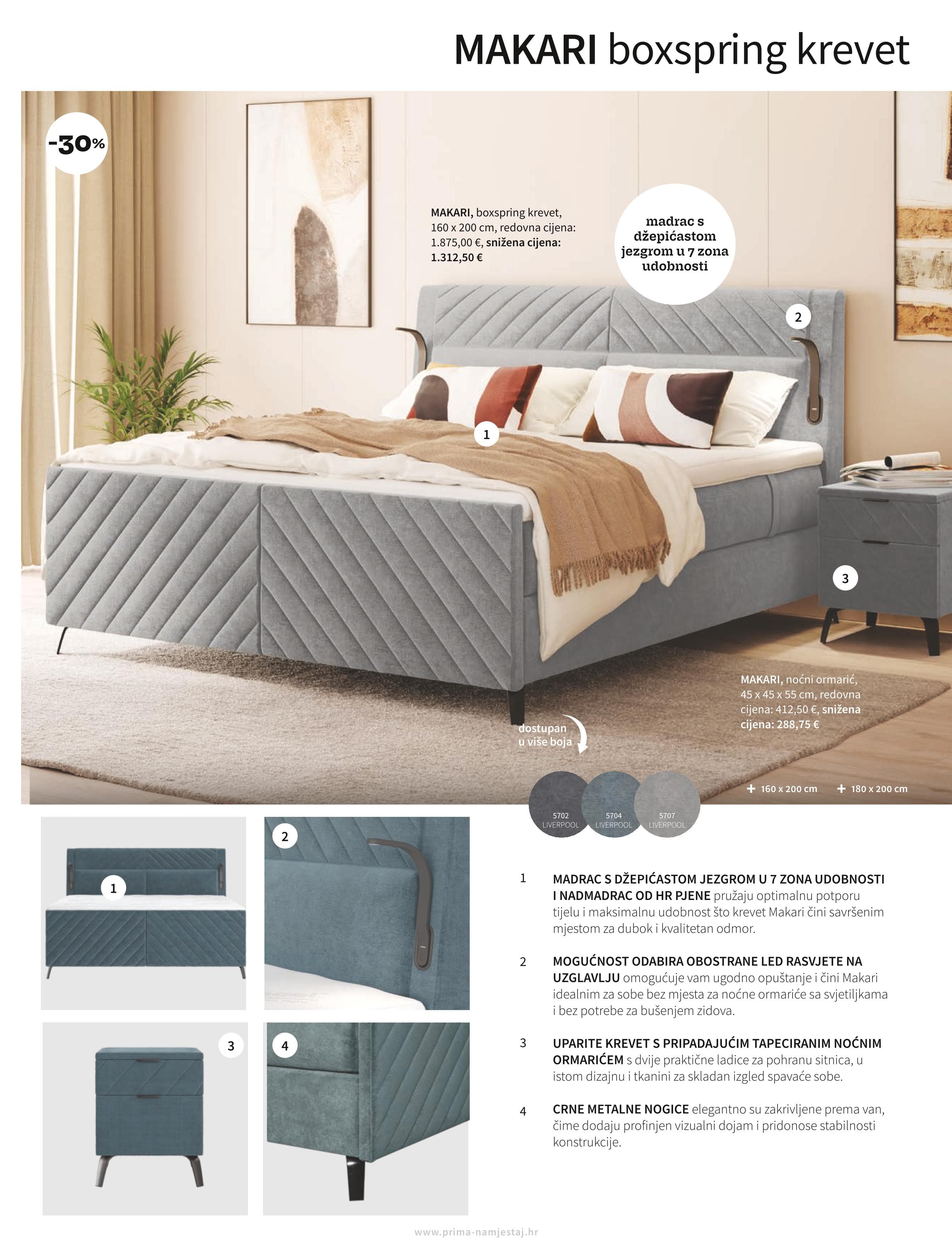 Page from catalog: Spavanje
